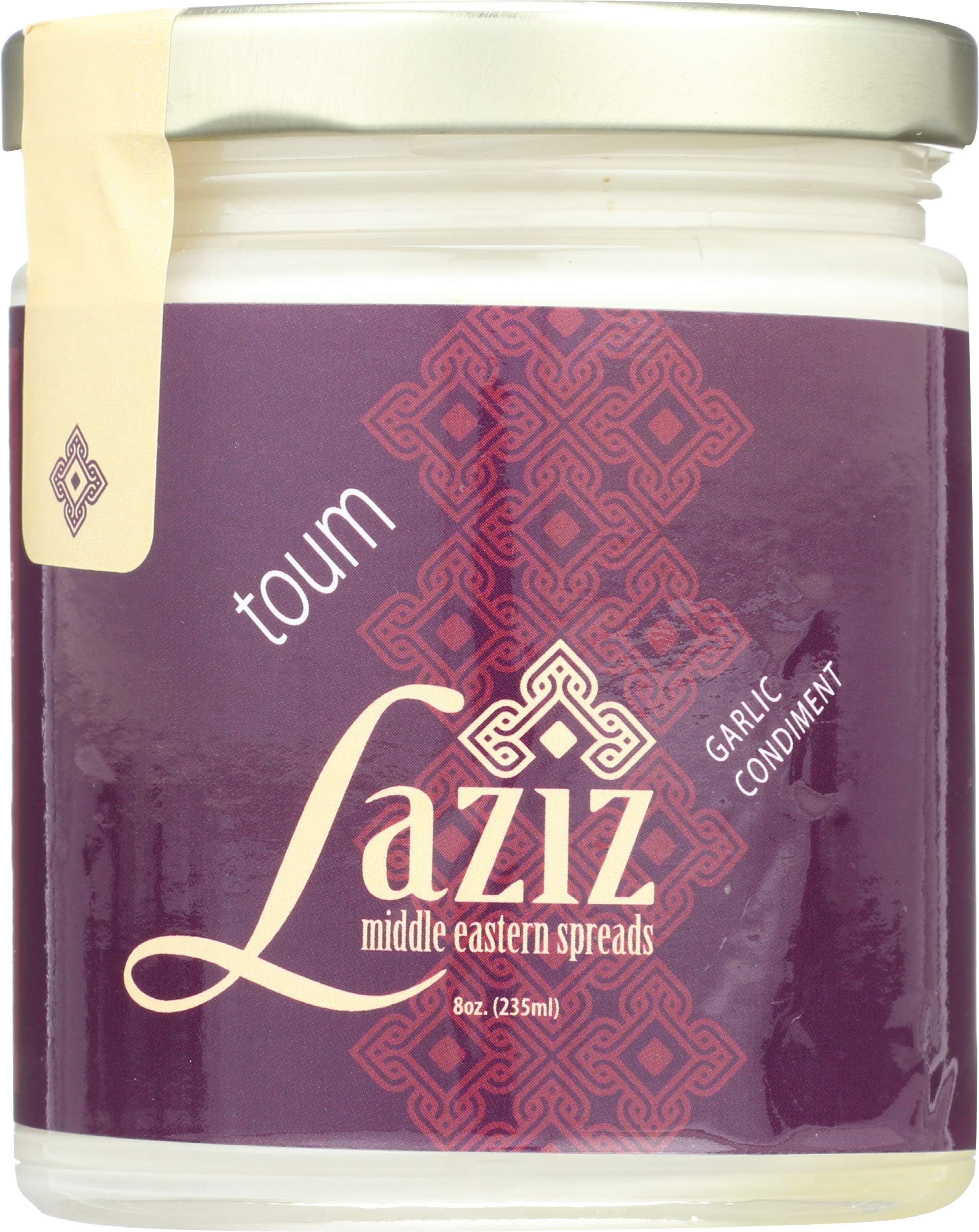 LAZIZ Garlic Toum Sauce, 8 OZ