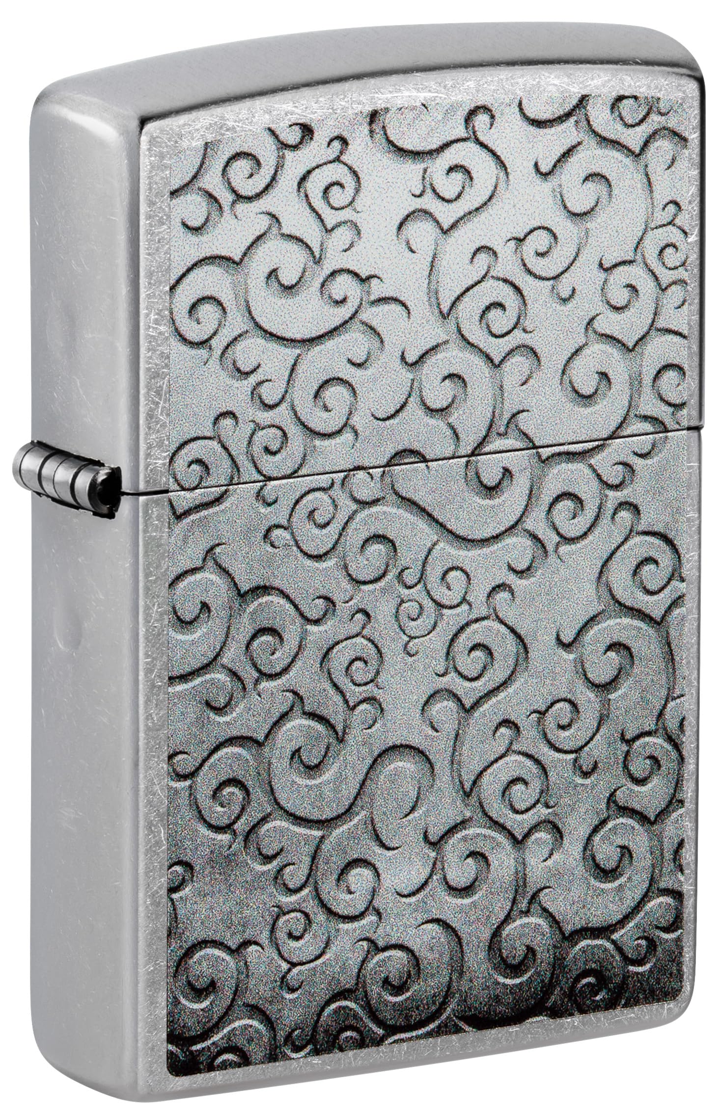 Zippo Vines Windproof Lighter – Engraved Floral Vine Pattern on
