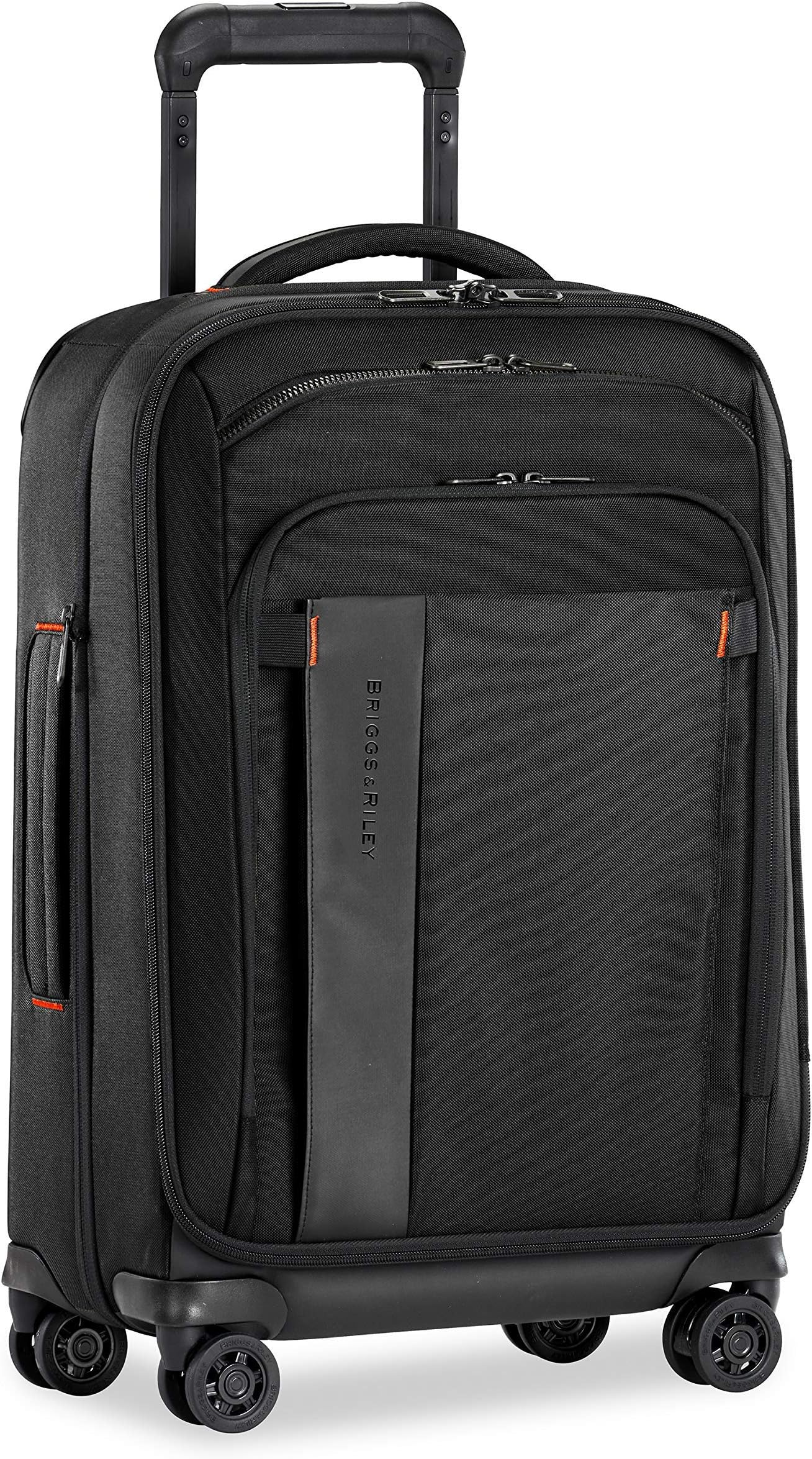 Briggs & Riley Zdx Luggage, Black///White, 22 Inch, ZDX Expandable