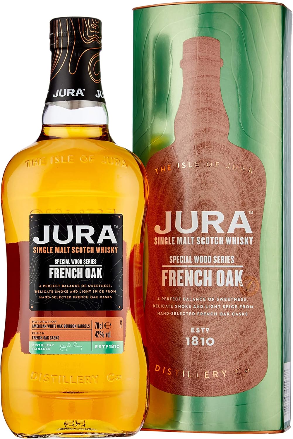 Jura French Oak Single Malt Whisky, 70cl Amazon.co.uk Home & Kitchen