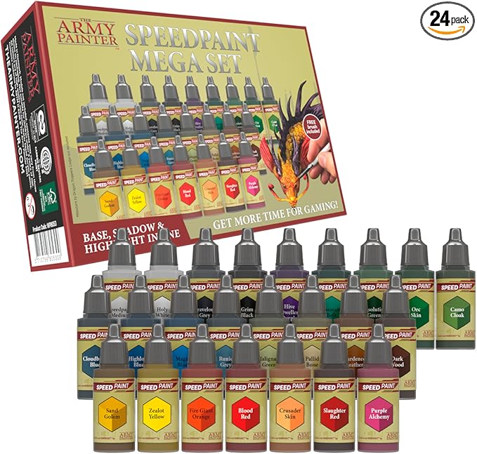 The Army Painter Speedpaint Mega Set – 24 colors (50% off) The Army Painter Speedpaint Mega Set – 24 colors (50% off)