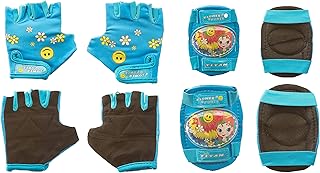 TITAN Flower Power Princess Multi-Sport BMX and Skateboard Protective Pad Set