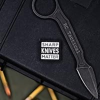 Vista 1 de Sharp Knives Matter Ranger Eye Parche de PVC Morale - Gancho respaldado por NEO Tactical
