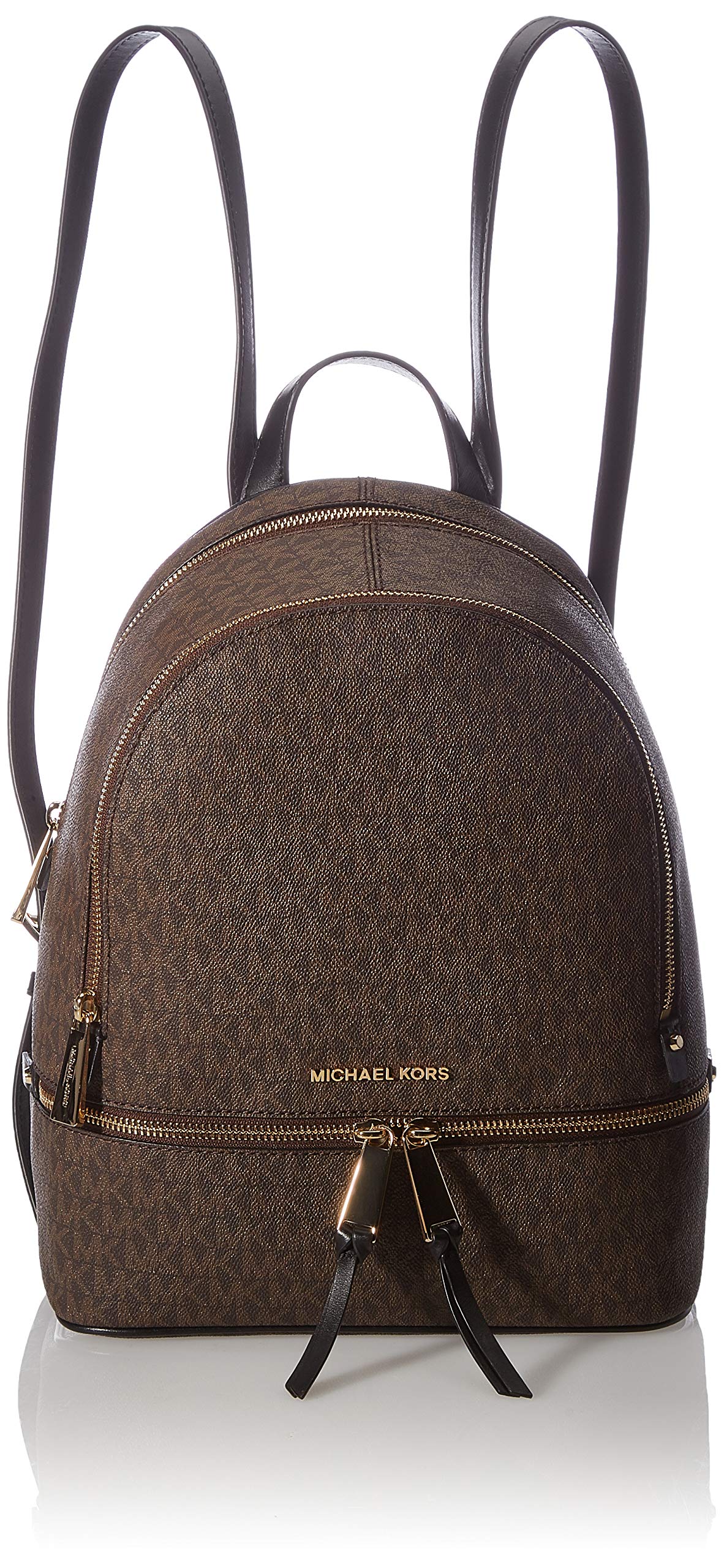 Michael Kors Women's Rhea Zip Backpack, Zweifarbig, M