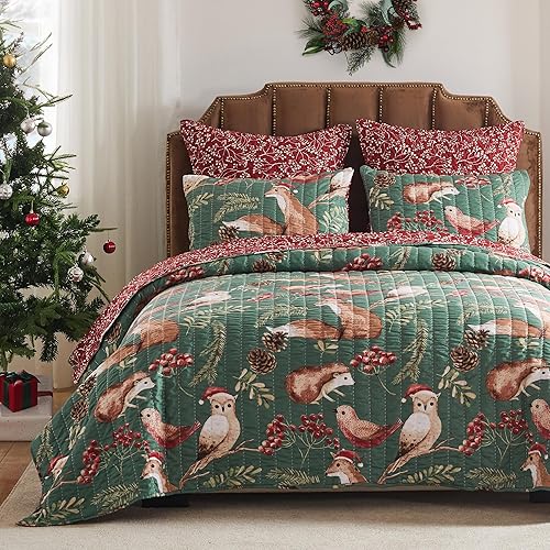 Miniatura 8 de Barefoot Bungalow Willow - Juego de edredón individual, color blanco y blanco