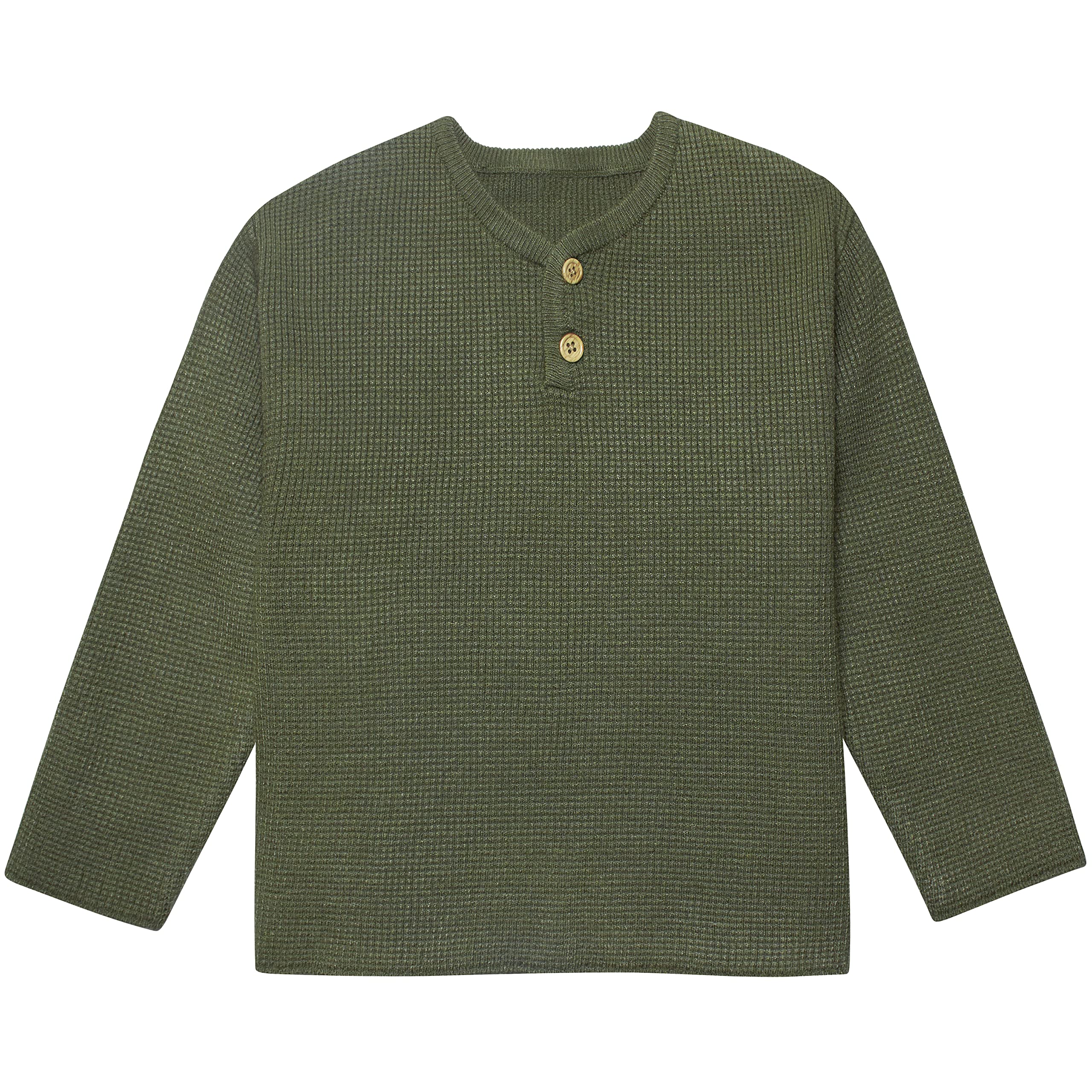 GerberBaby Boys' Henley Pullover Sweater