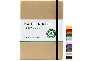 Paper Republic Recycled Lined Journal Notebook
