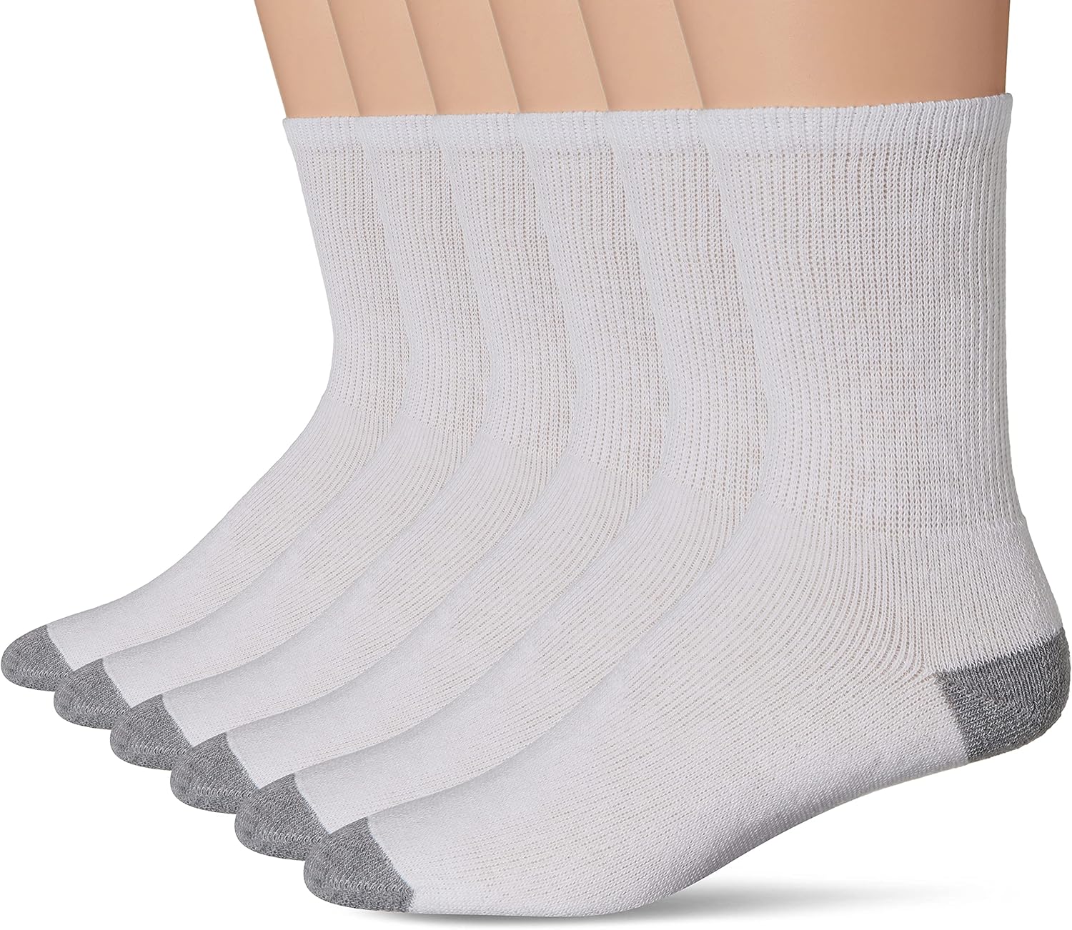 Fruit of the Loom Women's Crew Socks (6 Pair Pack)