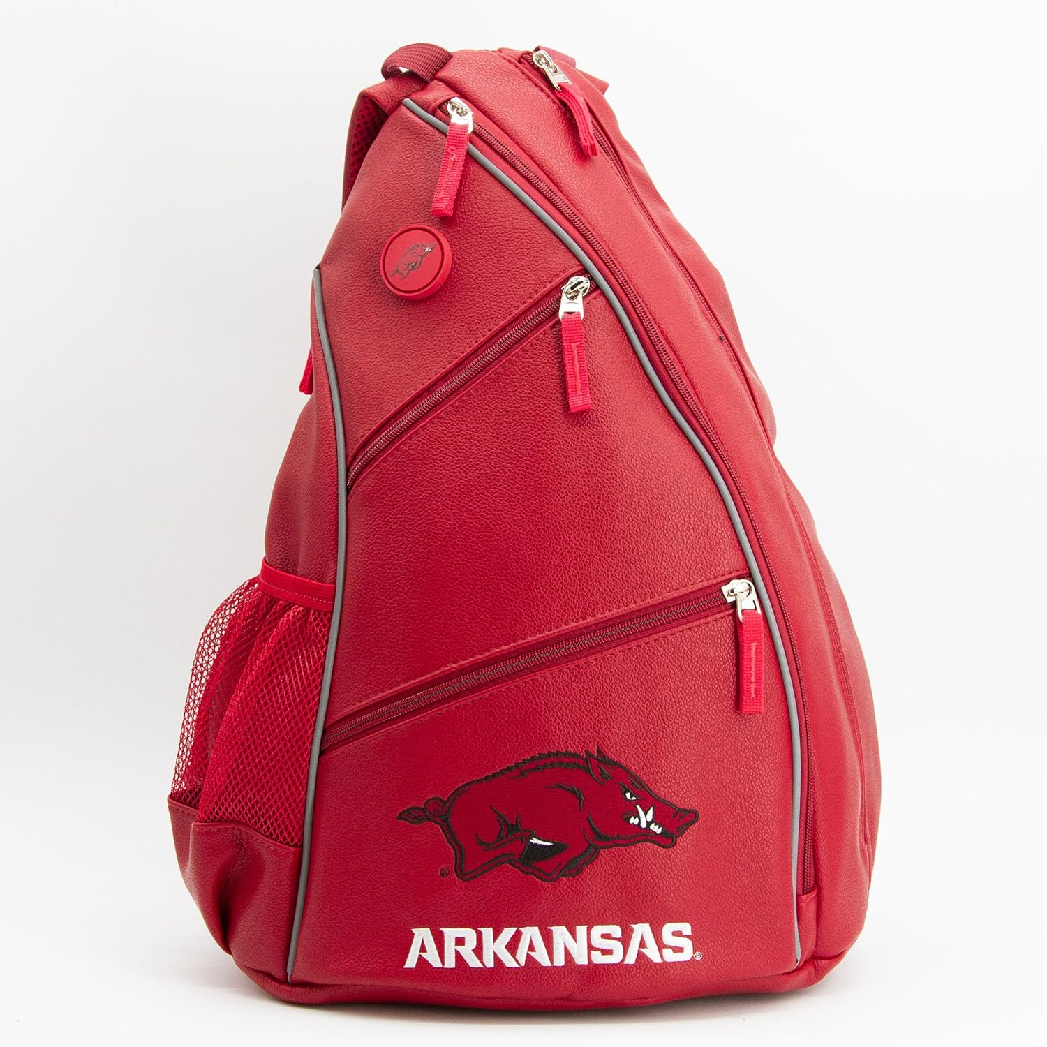 Team Golf PU Leather Backpack, Multi Team Colors, Large