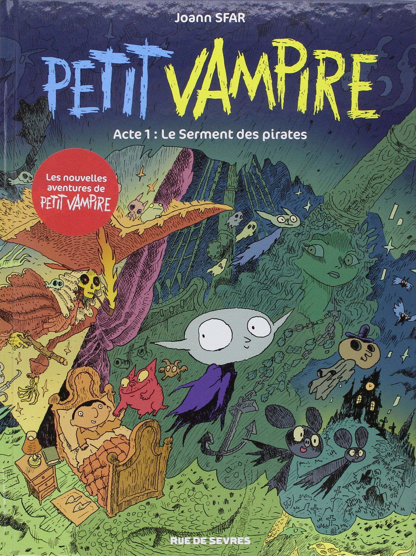 PETIT VAMPIRE T1-NOUVELLES AVENTURES LE SERMENT DES PIRATES