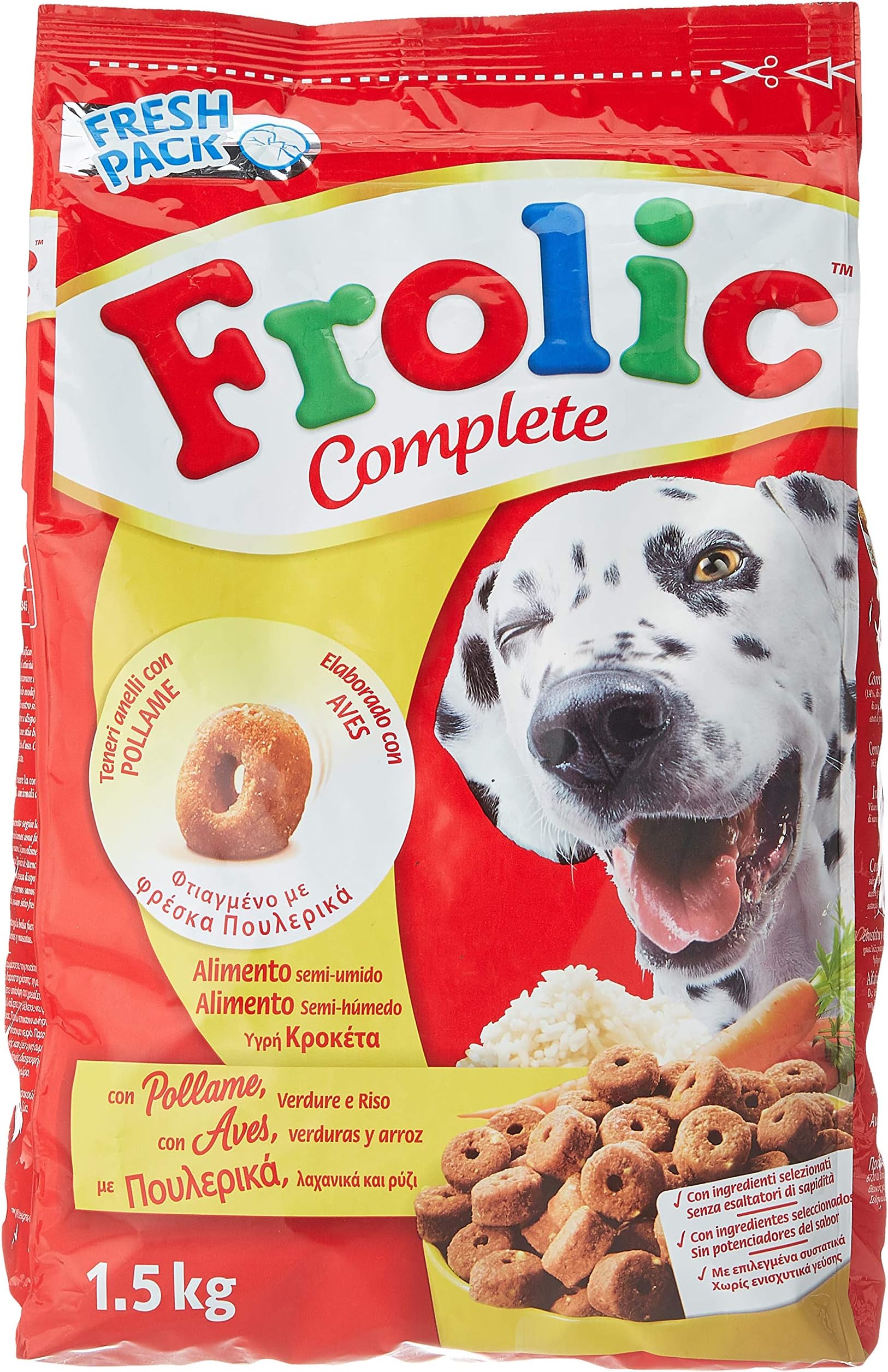 Frolic Complete Poultry, Rice & Vegetables 1.5kg