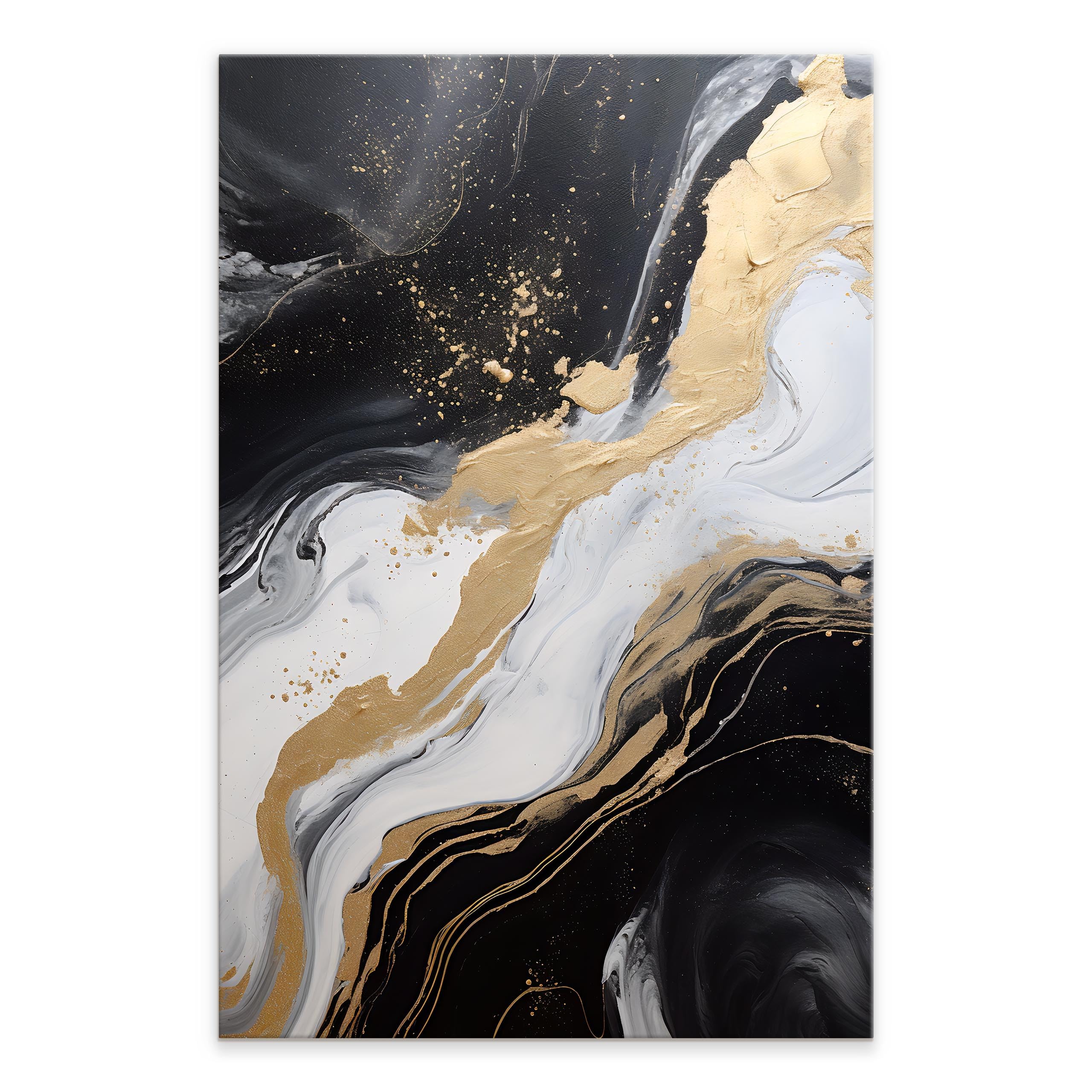 Muralo Wandbilder Vintage, Glamour, Loft Stil, Aufhängefertig - 120x80 cm