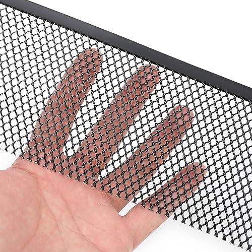 Miniatura 7 de HECASA Juego de malla de rejilla compatible con Chevy Chevrolet Corvette C8 2020-2024 malla frontal de panal de abeja protector interior rejilla de