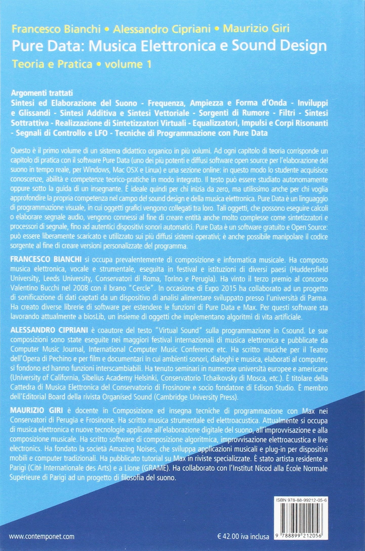 Pure data: musica elettronica e sound design. Teoria e pratica (Vol. 1)
