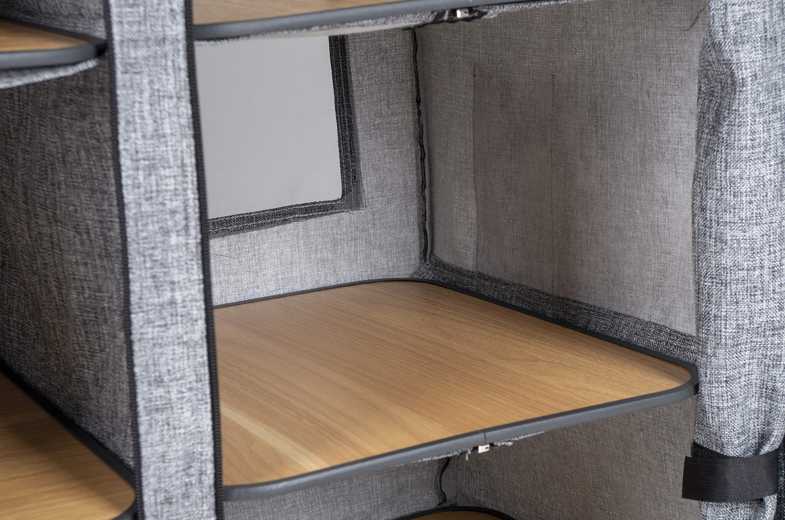 Bo-Camp Urban Outdoor Urban Outdoor Küchenschrank, Hampton-85 x 48 x 83 cm, Anthrazit
