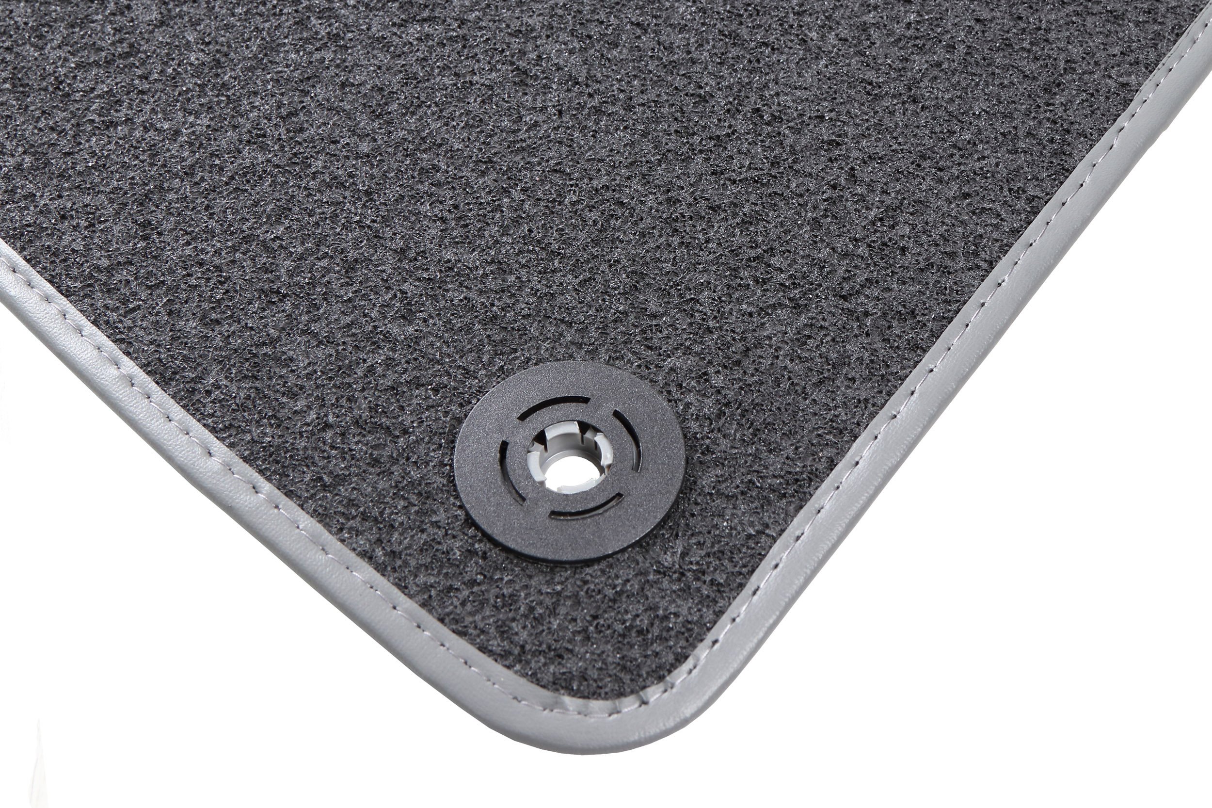 Carmat Tappetini Auto Per Audi TT 8N (1998-2006) | Set 4 Pezzi In Tessuto Con Logo | Impermeabili E Antiscivolo