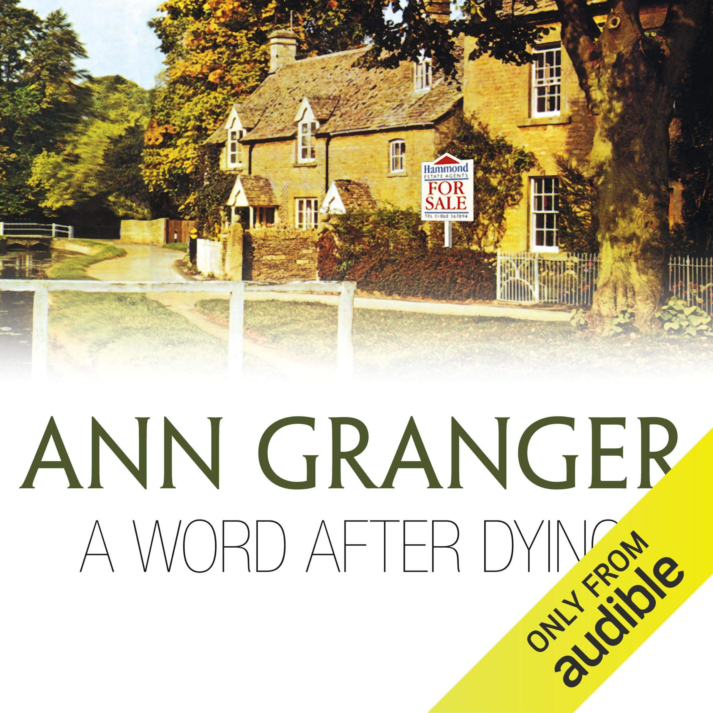 Cover art for A Word After Dying