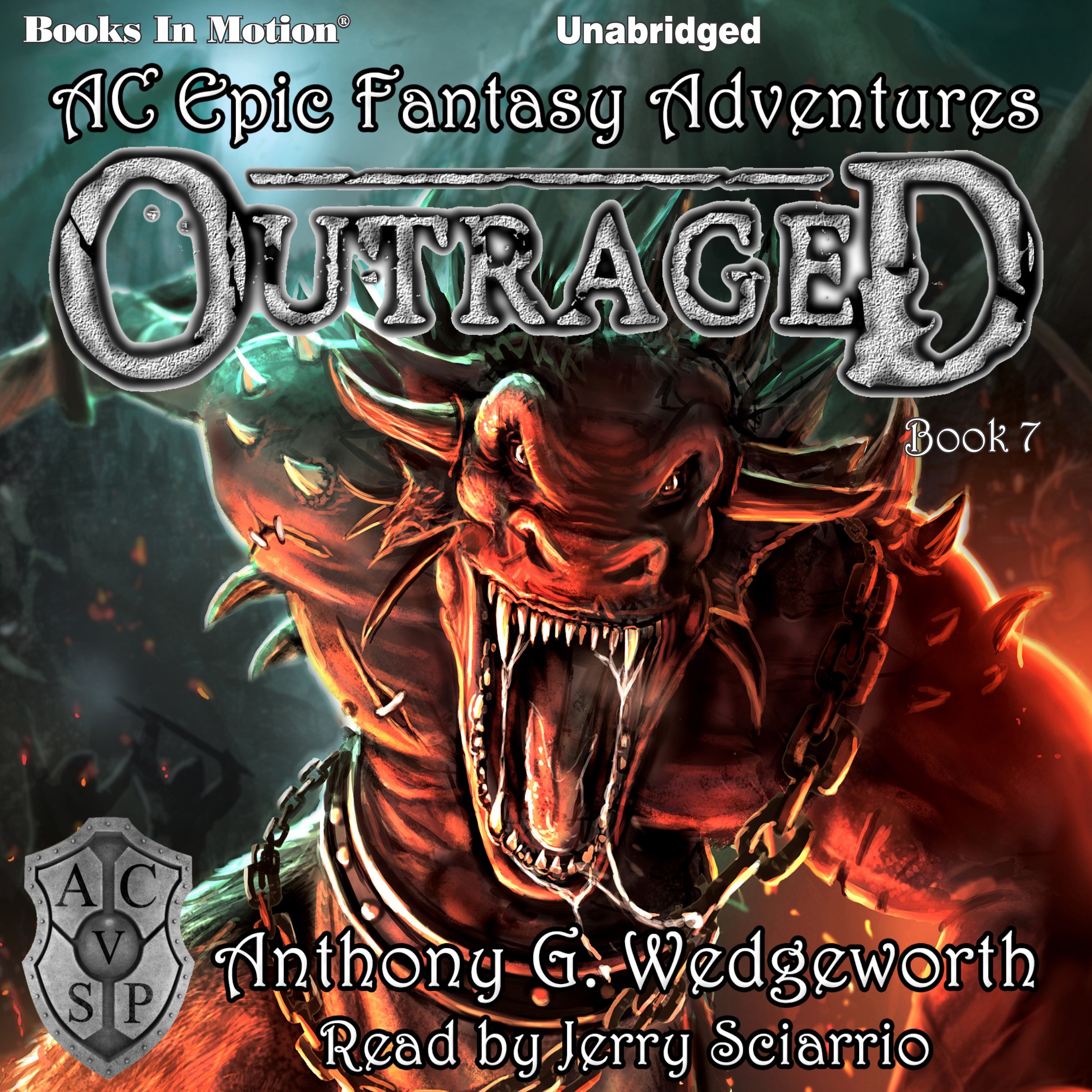 Cover art for Outraged