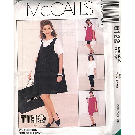 Chic Maternal Patterns from McCall's 8122: Versatile Maternity Dress, Top, Pants, Shorts, and Skirt