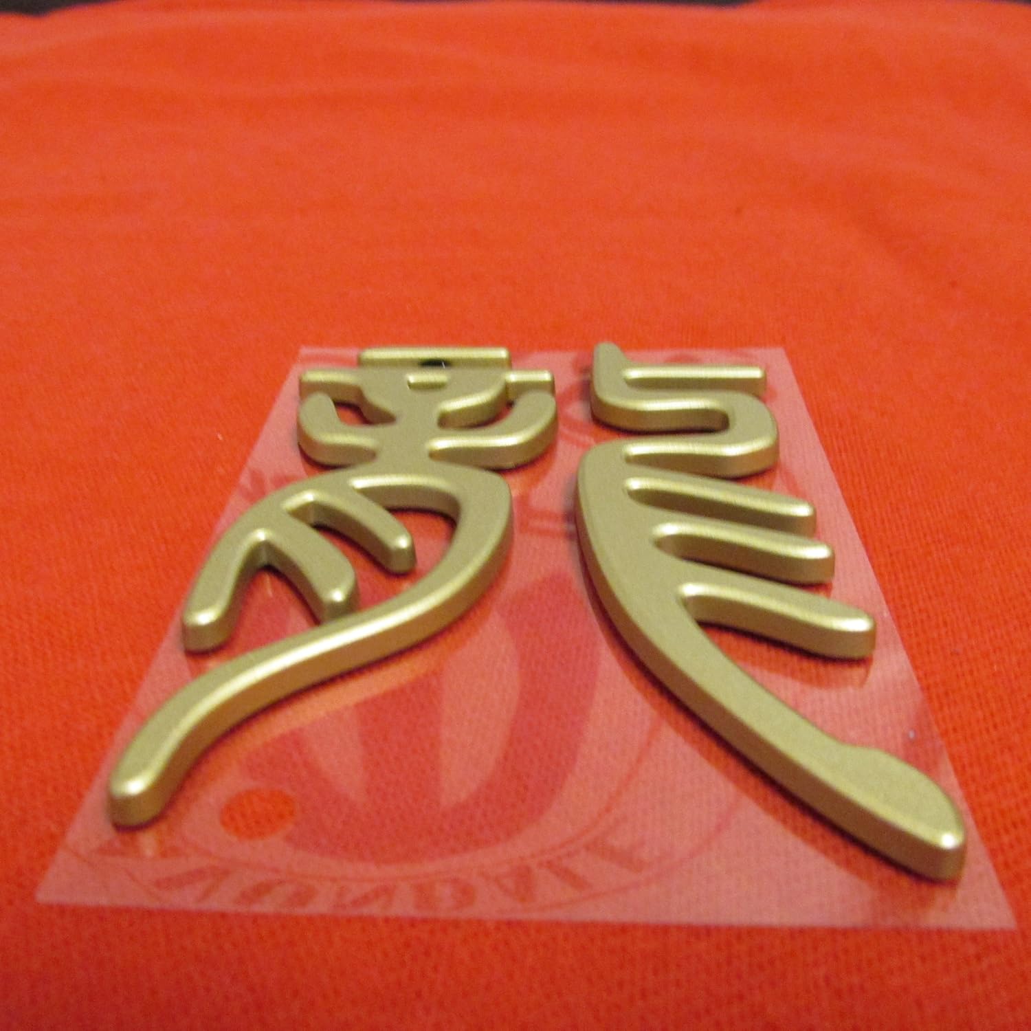 2014 Jeep Wrangler Gold Jeep"Dragon" Emblem Nameplate Decal Mopar OEM