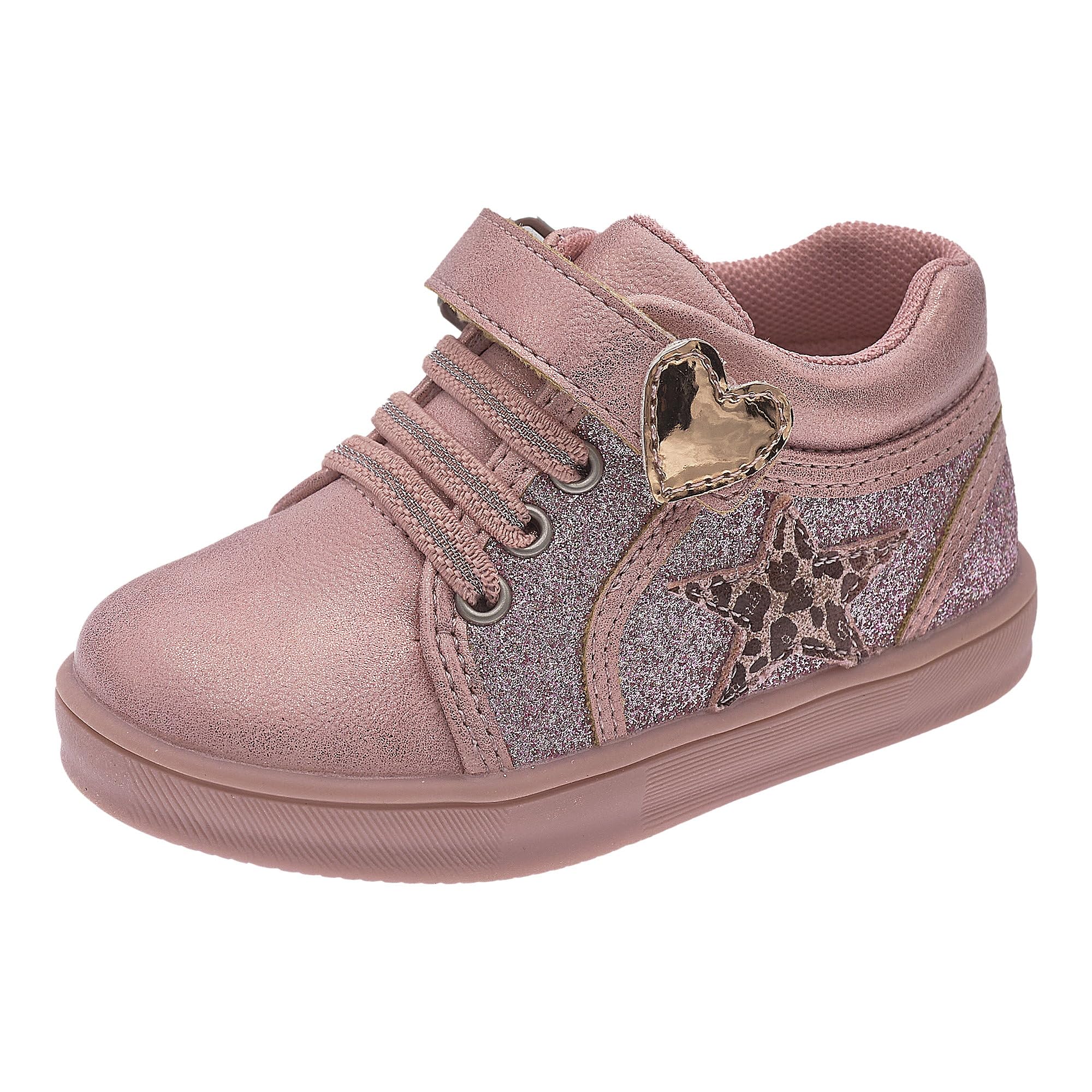 Chicco Mädchen Mit Klettverschluss und Elastischen Schnürsenkeln Flexible und Atmungsaktive Fw25 253Sneaker