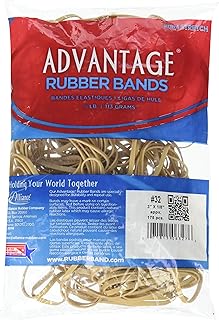 Alliance(R) Advantage(TM) Rubber Bands In 1/4 Lb. Poly, #32 3 x 1/8, Bag Of 175