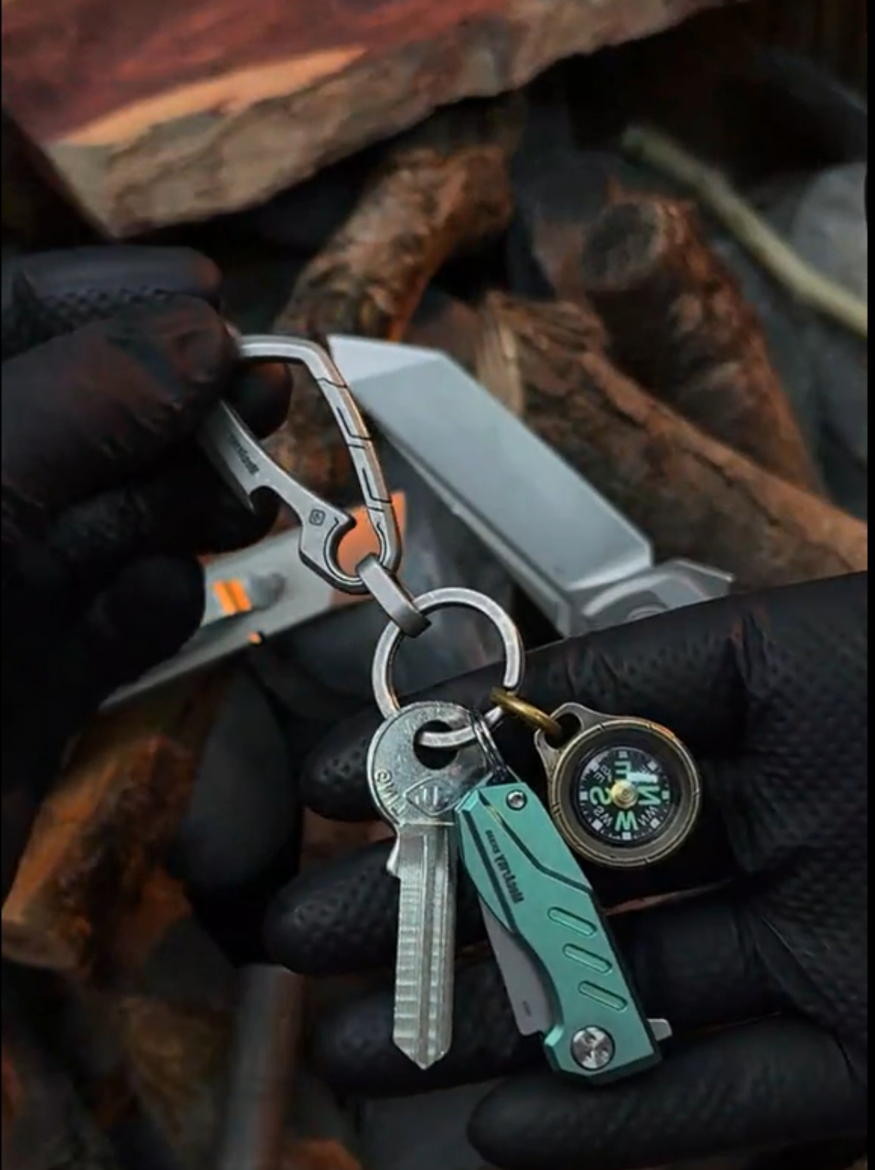 Amazon.com: MecArmy EK33S Titanium Mini Folding Knife, Pocket 