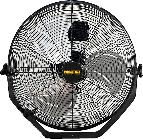 Master Ventilador de paredtecho de alta velocidad de 18 pulgadas, con soporte, 3 ajustes de velocidad (MAC-18WB)