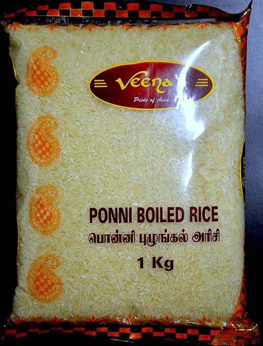 Thanjavur Ponni Boiled Rice 1kg Amazon.co.uk Grocery