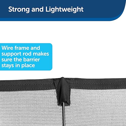 Miniatura 3 de PetSafe Barrera para perros Happy Ride, barrera de asiento delantero, para automóviles, camiones y SUV, barrera para perros PetSafe Happy Ride,