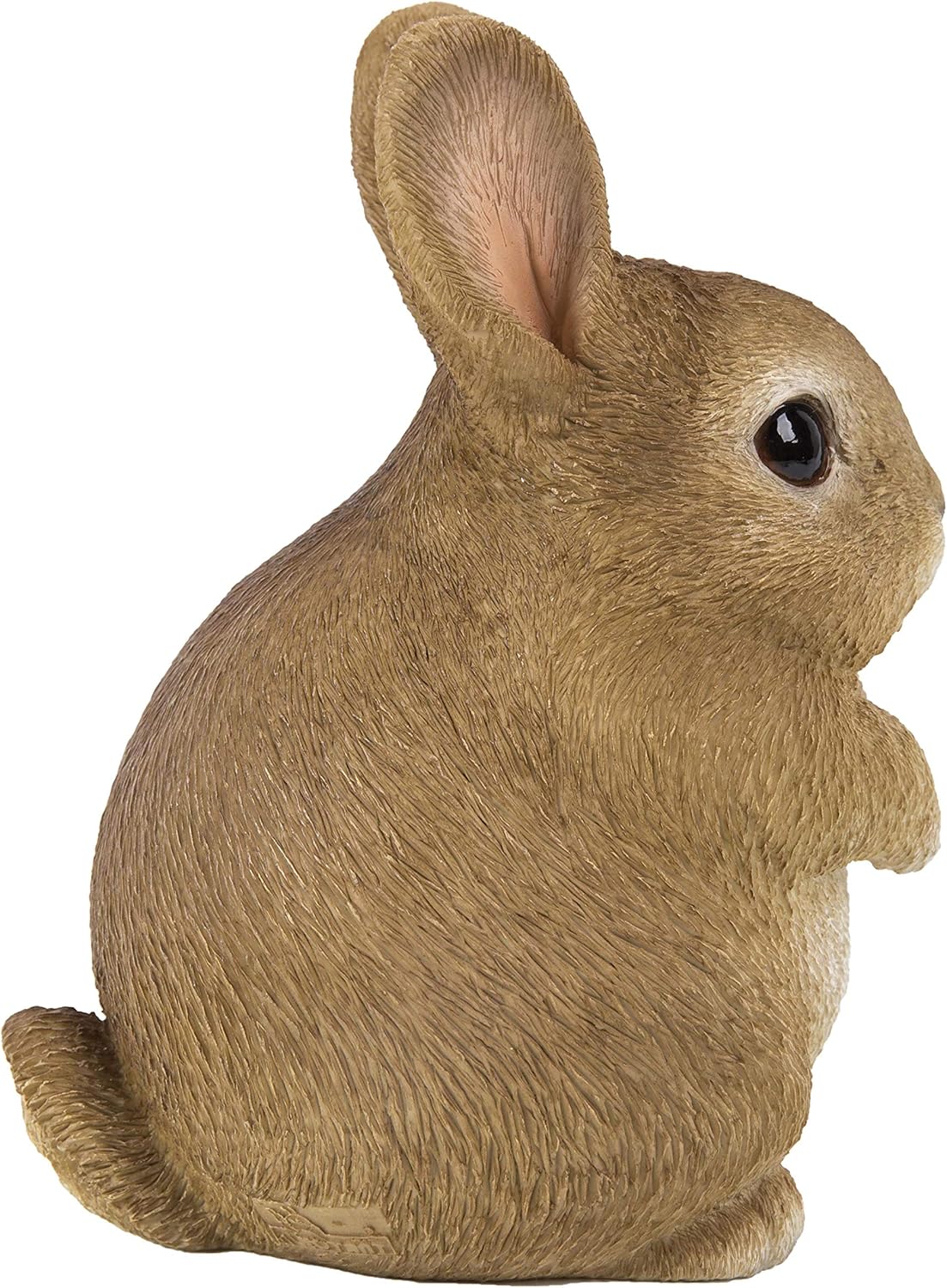 Chubby Brown Polyresin Rabbit Garden Statue