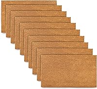 MainEventUSA Blank Coir Doormat 10 Pack 30x17 Inch - Plain Welcome Mats for Crafting, Painting & DIY Customization