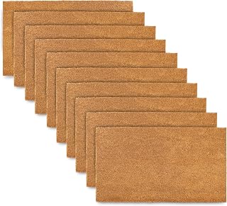 MainEventUSA Blank Coir Doormat 10 Pack 30x17 Inch - Plain Welcome Mats for Crafting, Painting & DIY Customization