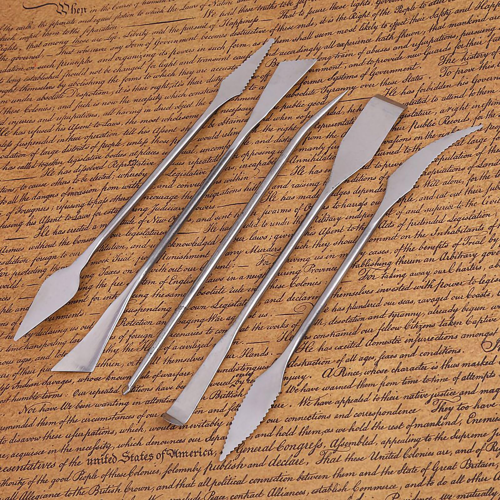 Set Utensili Per Modellare SUPVOX - Spatole In Acciaio Inossidabile Per Scultura Cera - Foto 4