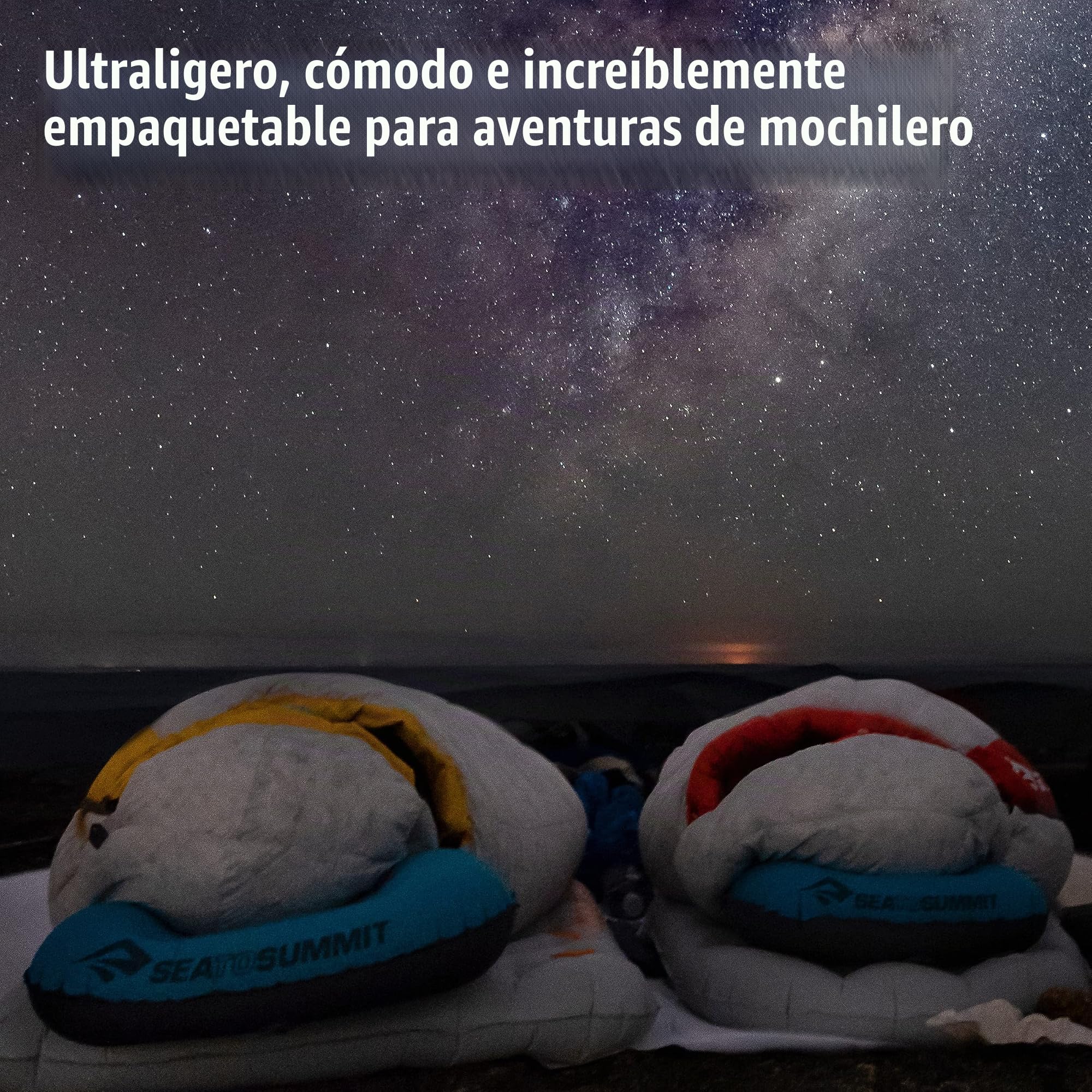 SEA TO SUMMIT Almohada - Aeros Ultralight Pillow L Turquesa Color: Turquesa