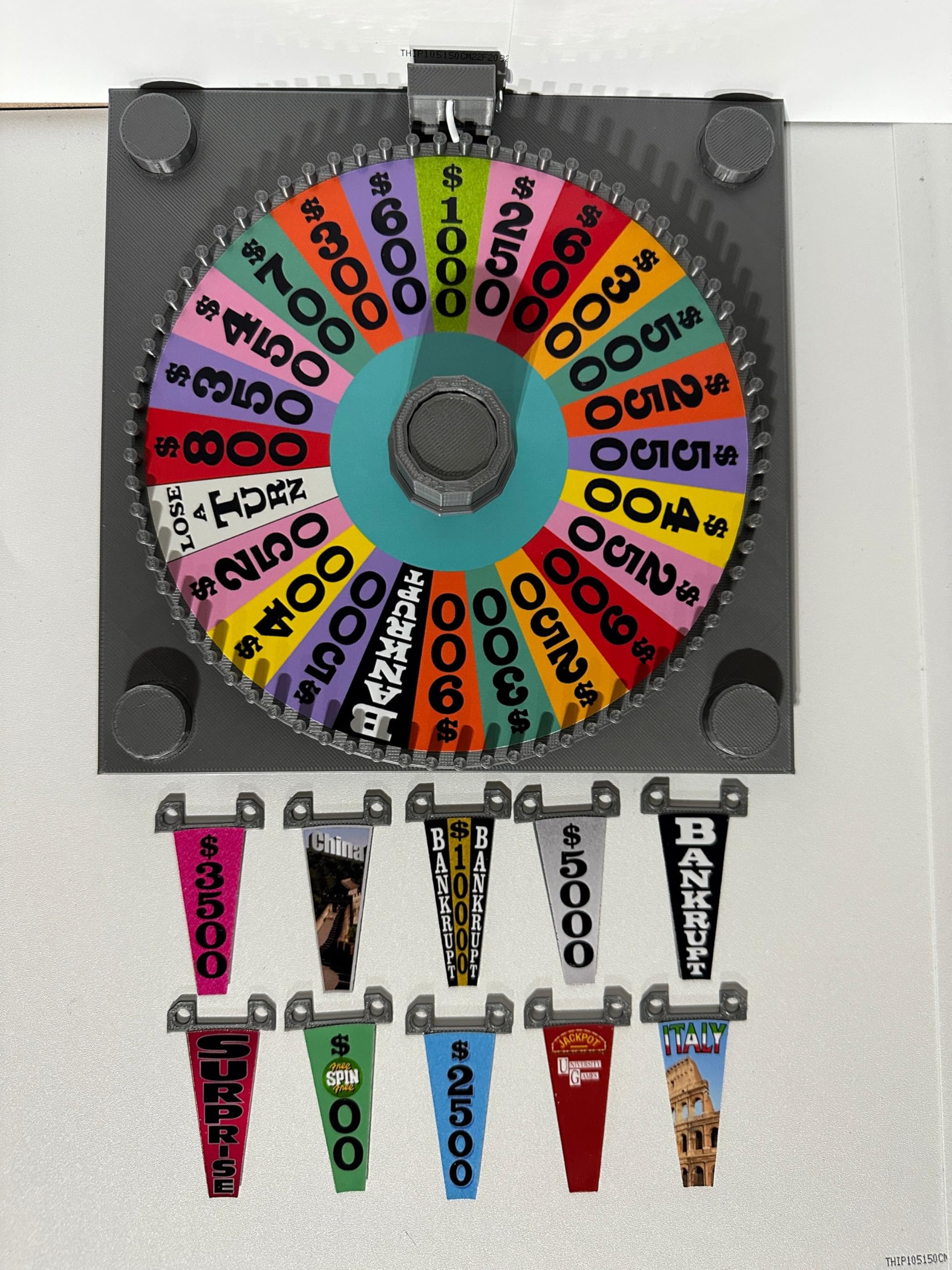 Amazon.com: 1996-1998 Era Wheel of Fortune Board Game Wheel