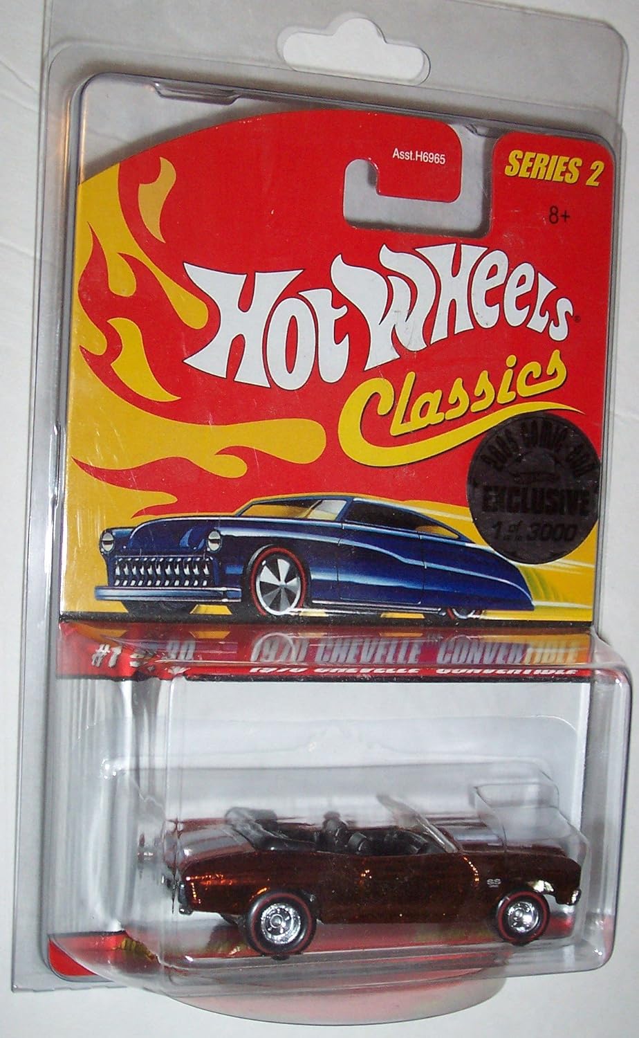Hot Wheels 2006 SDCC San Diego Comic Convention Exclusive Classics 1970 Chevelle Convertible 1 of 3000