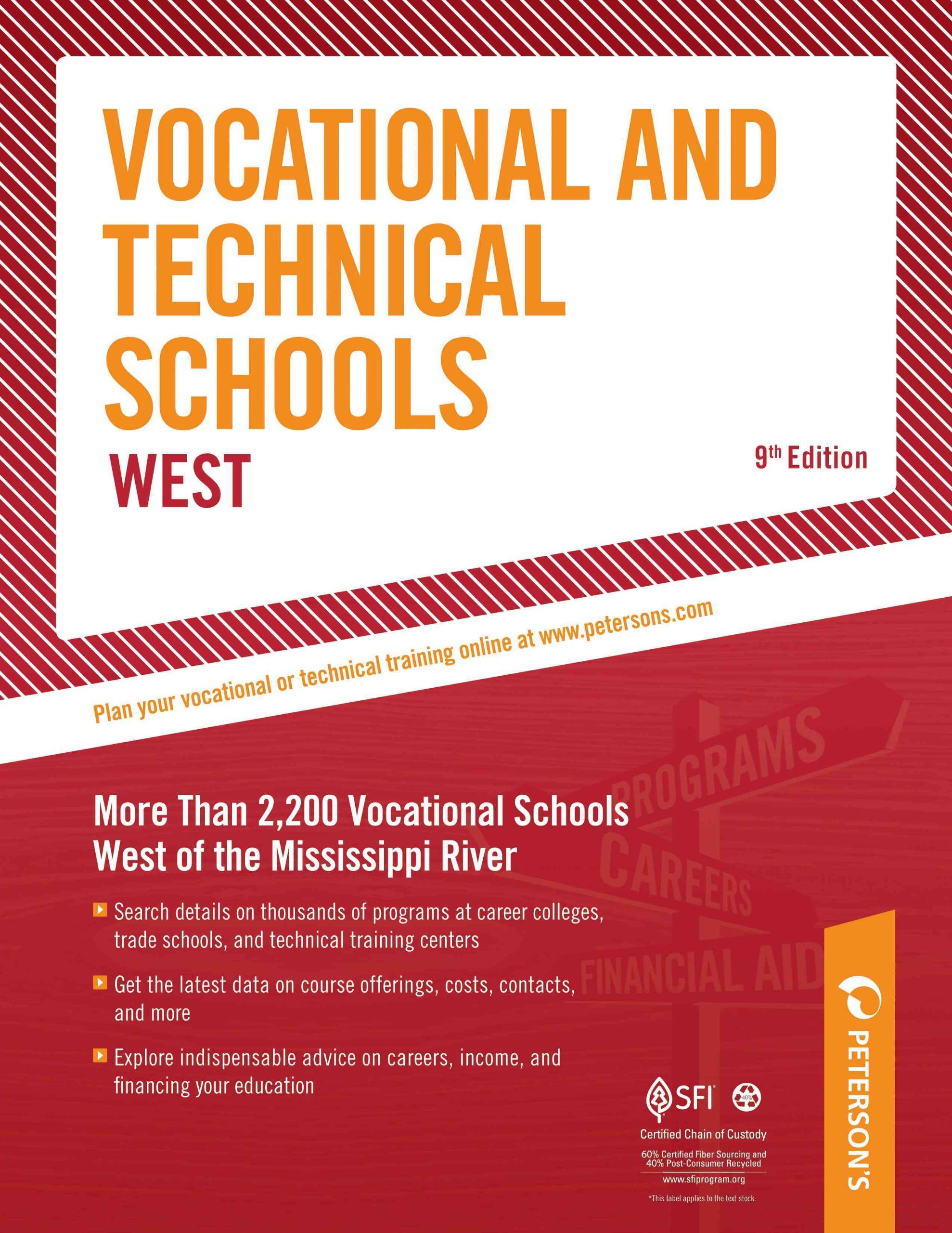 Peterson's Vocational and Technical Schools West Paperback – 12 Jan. 2010