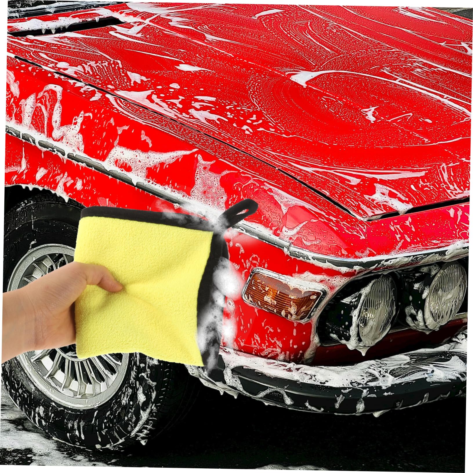 BRIGHTFUFU 4pcs Billiard Cue Cleaning Cloth Billiards Cue Polishing Towel Snooker Cleaning Pool Cue Fleece Material Non-damaging Pool Stick Shaft Cleaner