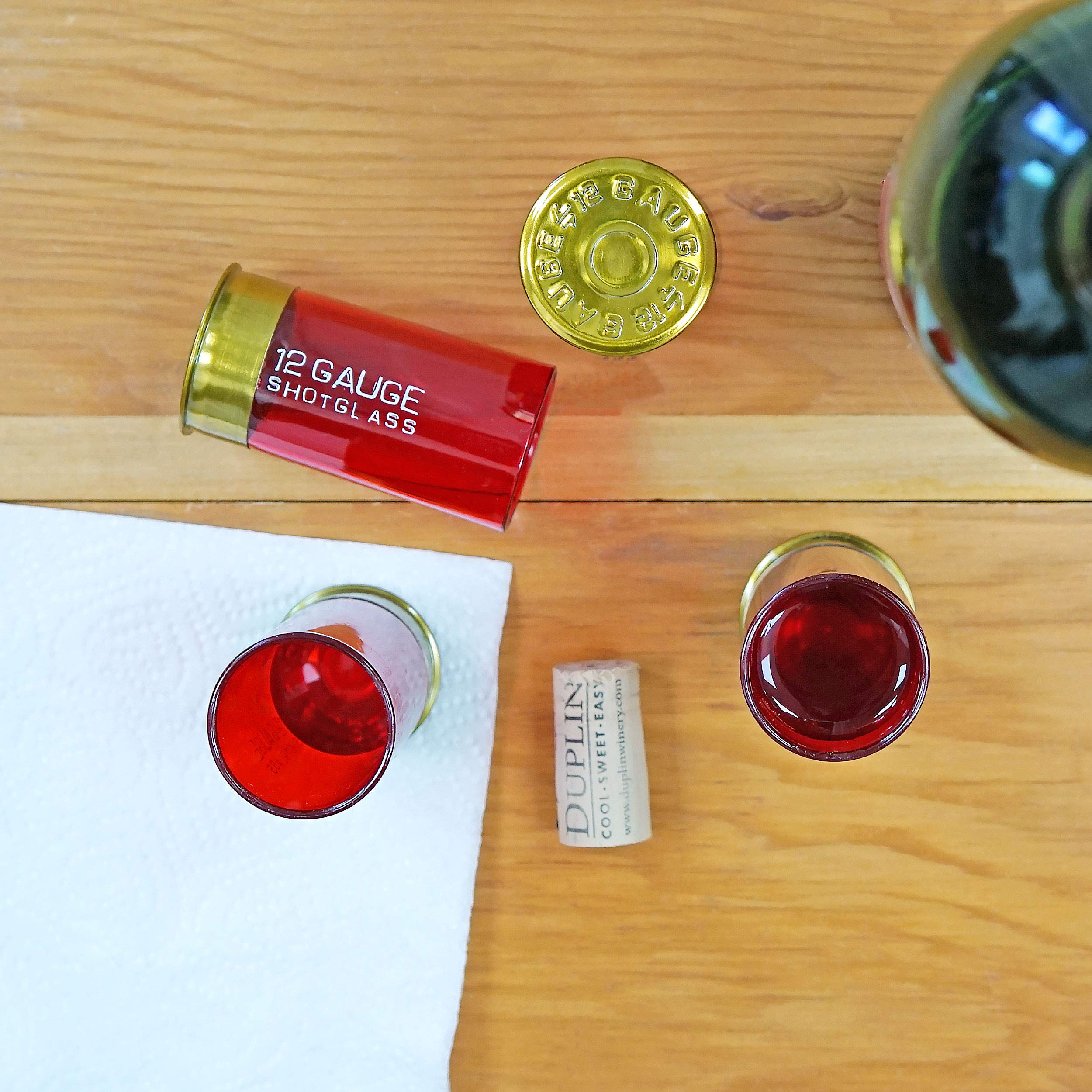 Buy 12 Gauge Shotgun Shell Shot Glasses Funny Gun Hunting Father's Day