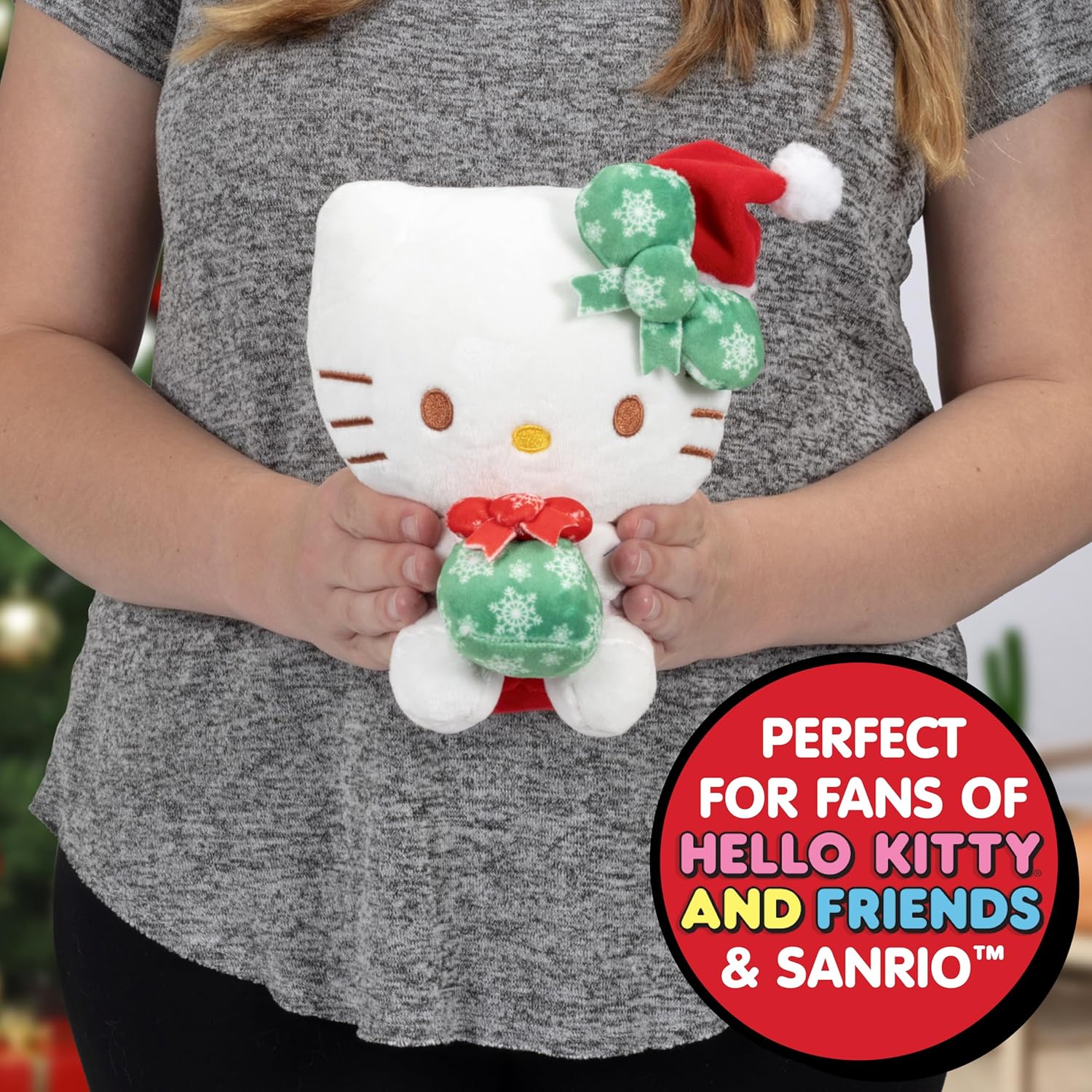 Hello Kitty 8 Inch Birthday Plush - Officially Licensed Hello Kitty & Friends - Authentic Limited Edition Collectible Stuffed Animal Toy - Gift for Girls, Boys, Kids & Sanrio Fans