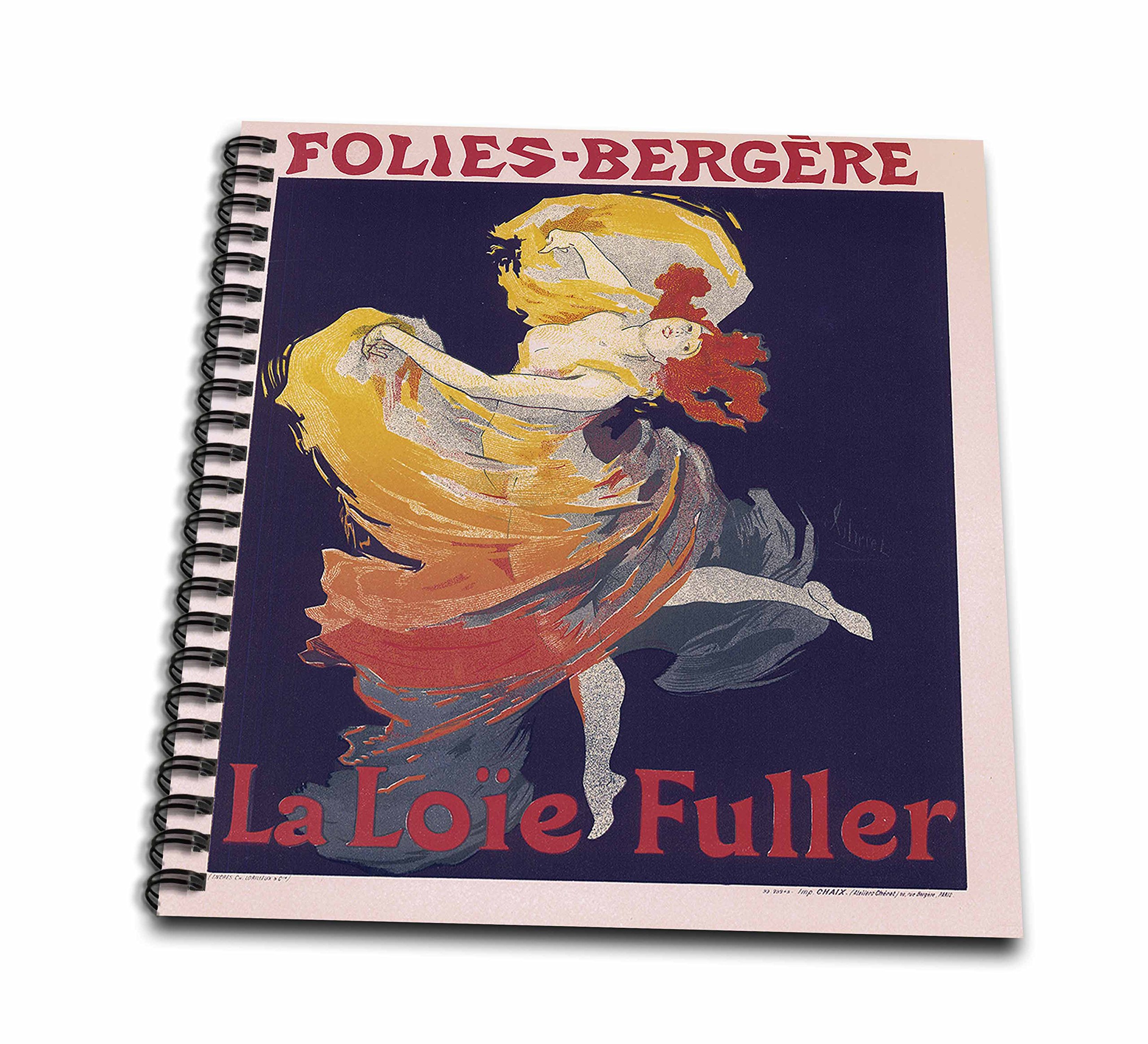 3dRose Drawing Book, Varia, 12 x 12 cm