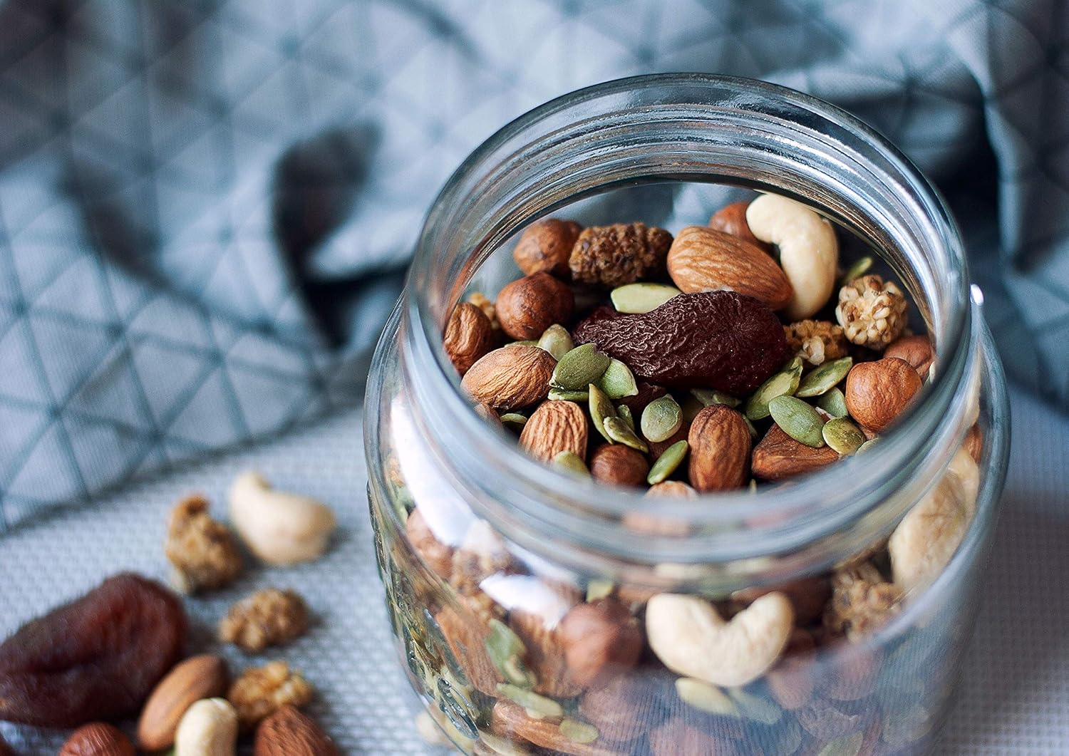 Food to Live Organic 6-Forces Trail Mix, 4 Pounds — Raw, Non-GMO, Mulberries, Cashews, Pumpkin Seeds, Apricots, Hazelnuts, Almonds. Vegan Superfood, Kosher, No Added Sugar, Bulk