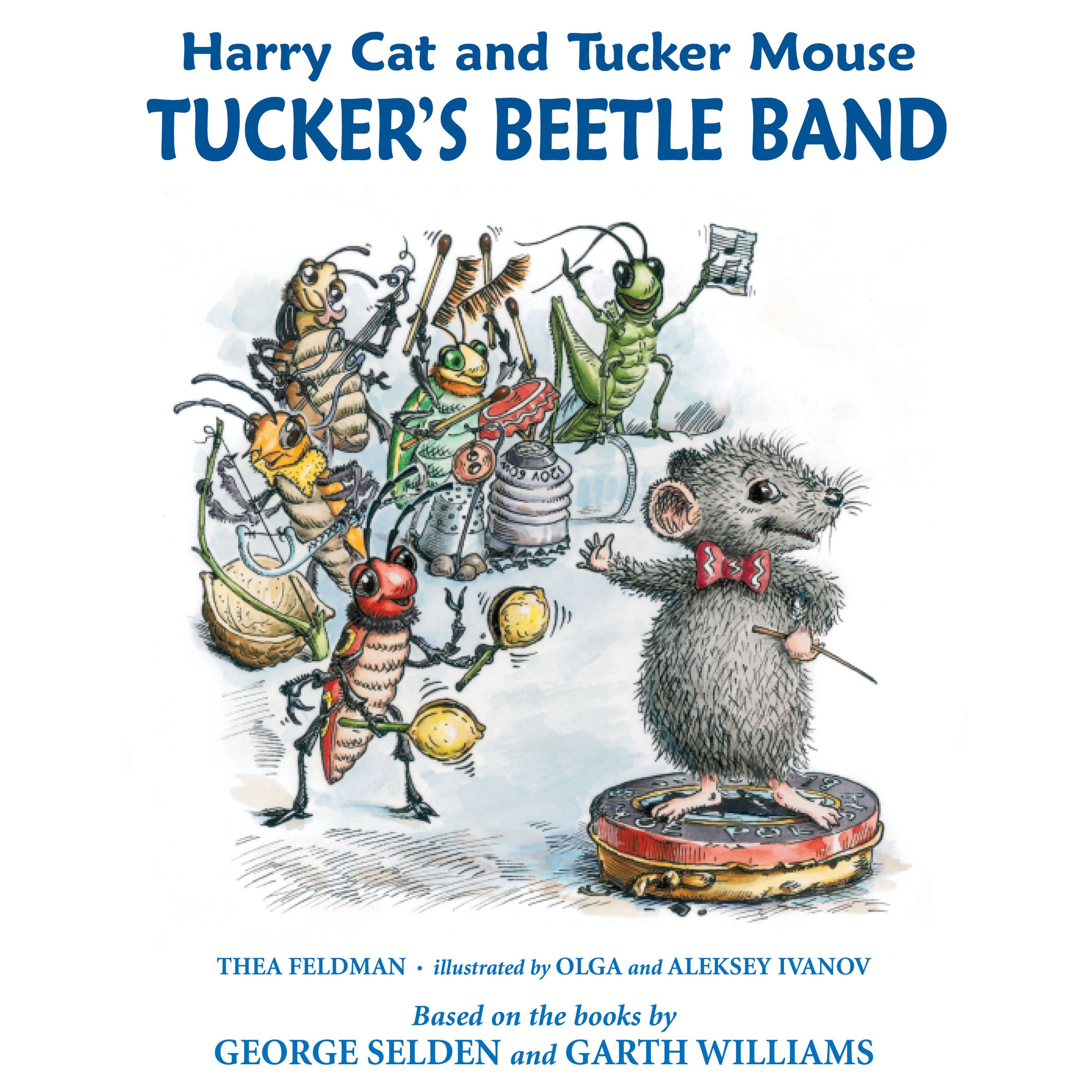 Cover art for Harry Cat and Tucker Mouse: Tucker's Beetle Band