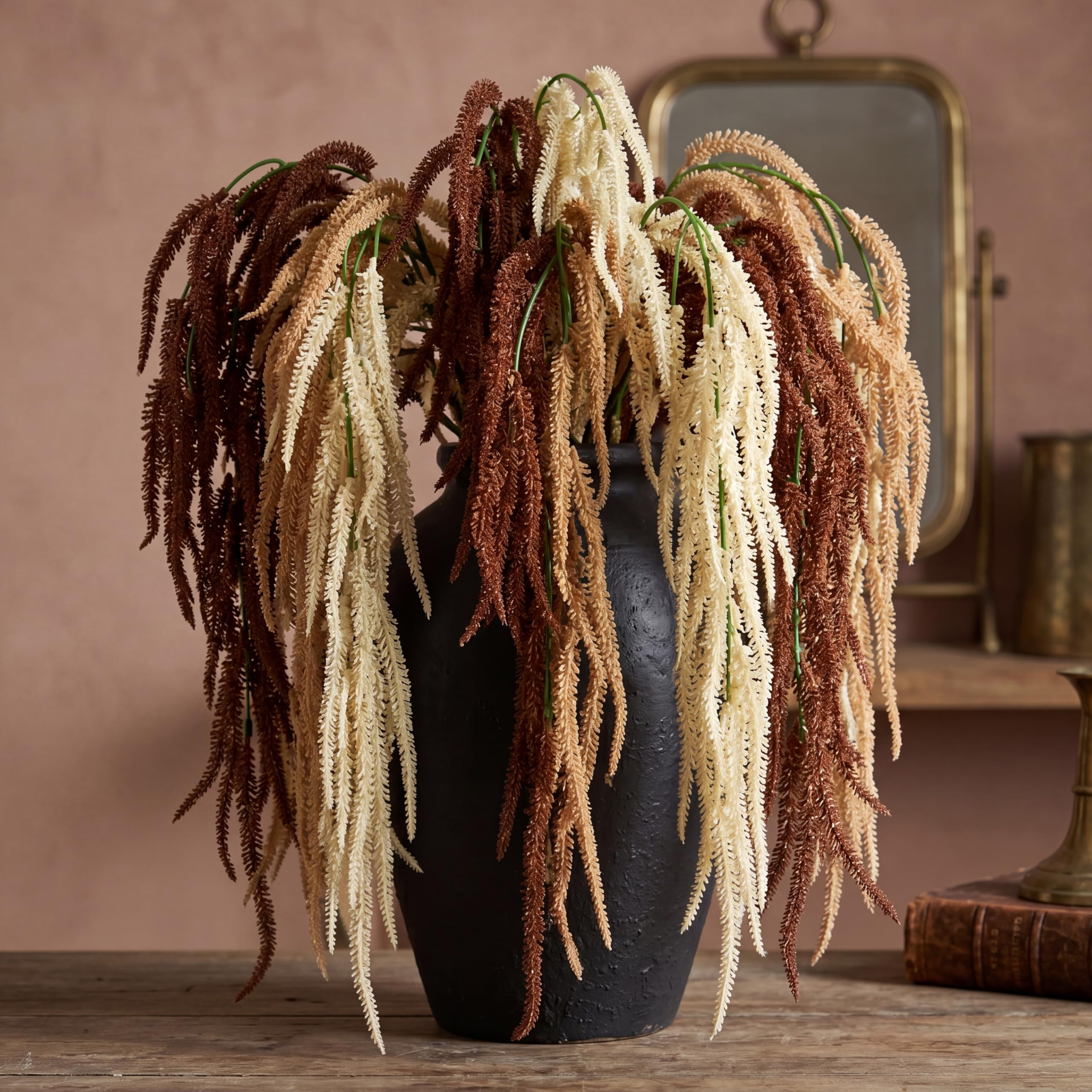 Photo 1 of Daifunli 12 Pcs Amaranthus Artificial Flower Garland