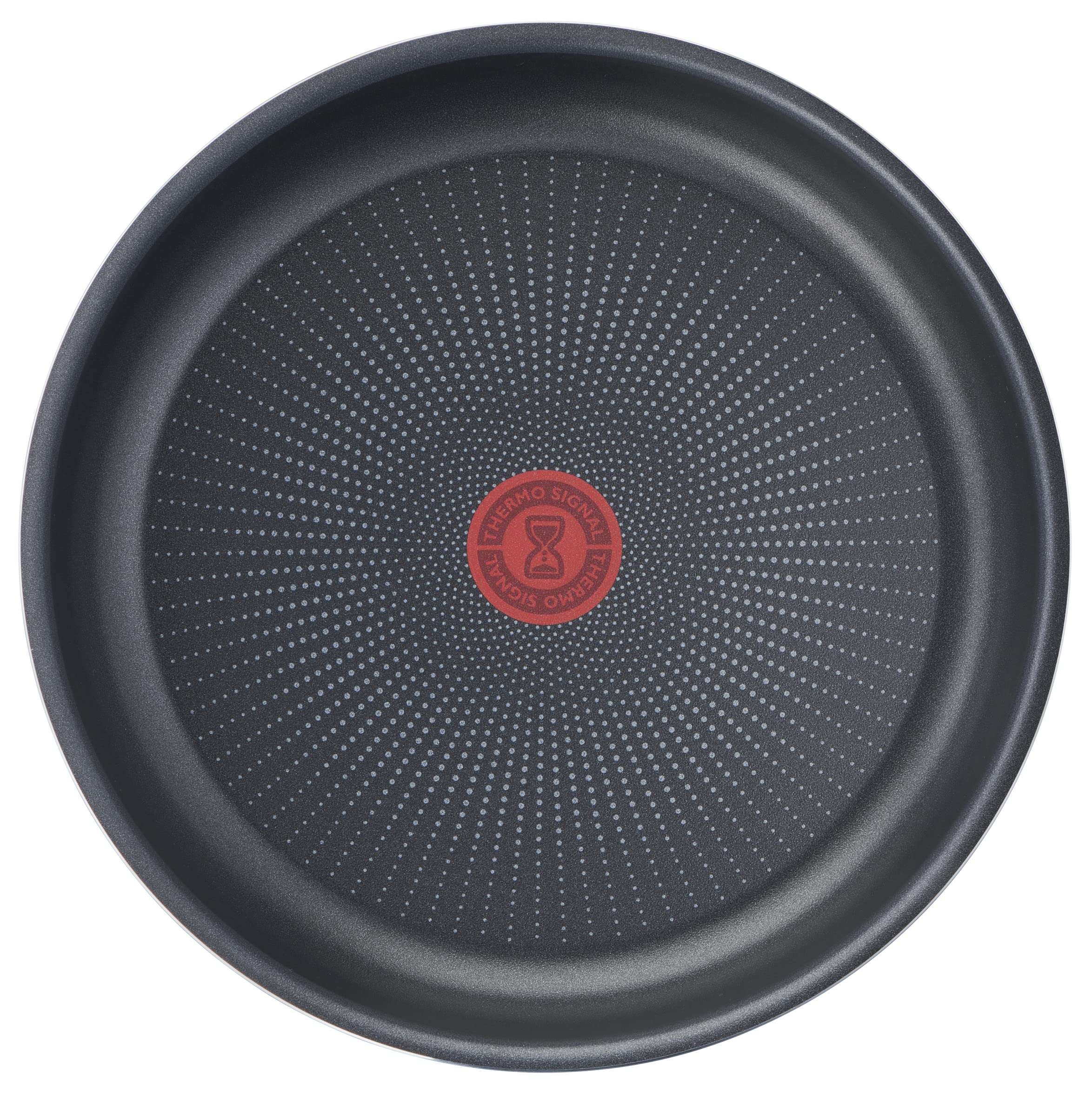 Tefal L15892 Ingenio XL Force 3-częściowy zestaw patelni | 22/26 cm + 1 wyjmowany uchwyt | możliwość układania w stosy | powłoka nieprzywierająca | wskaźnik temperatury termosygnalizacyjnej | szary/niebieski