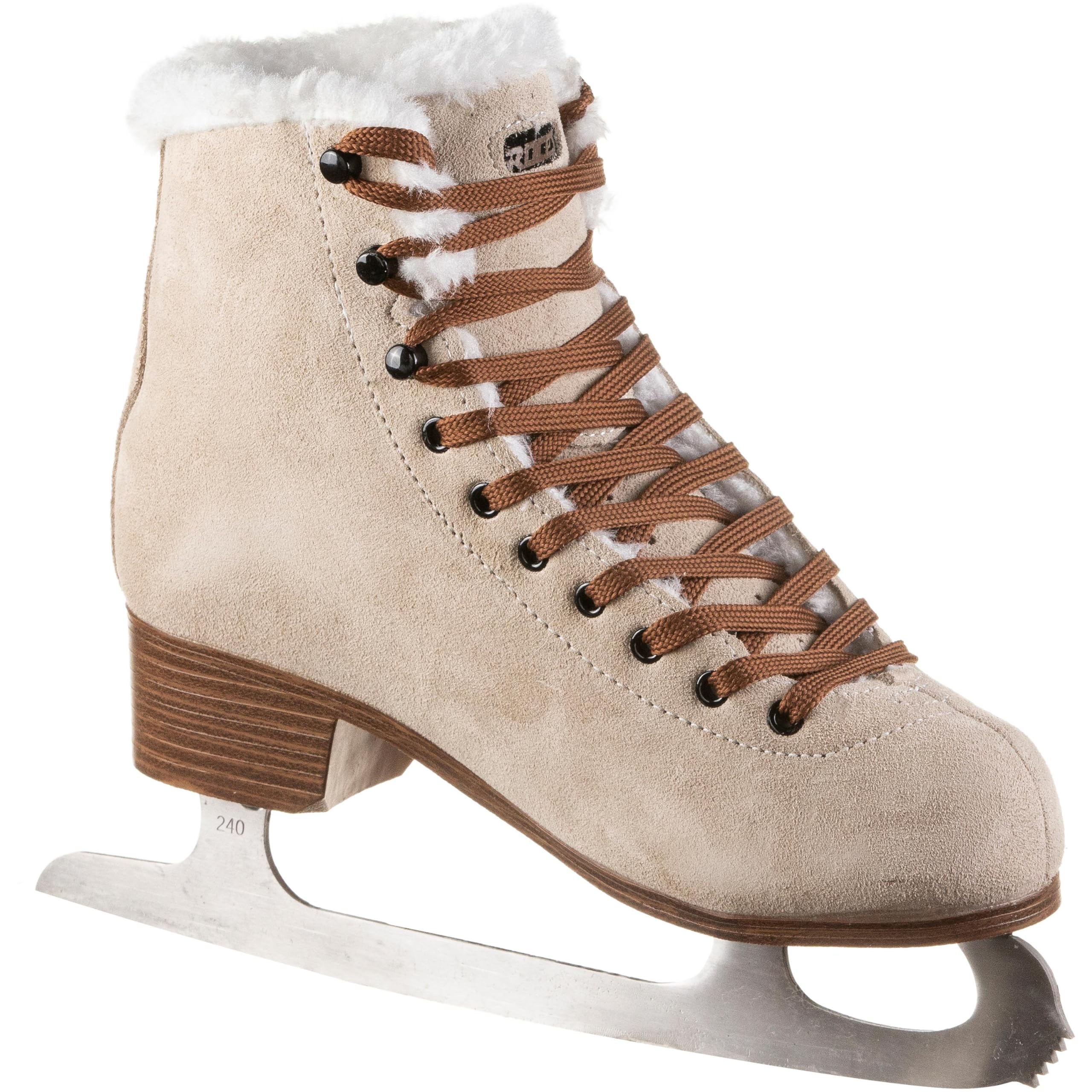 ROCES Suede Eco-Fur Patines de Hielo para Mujer