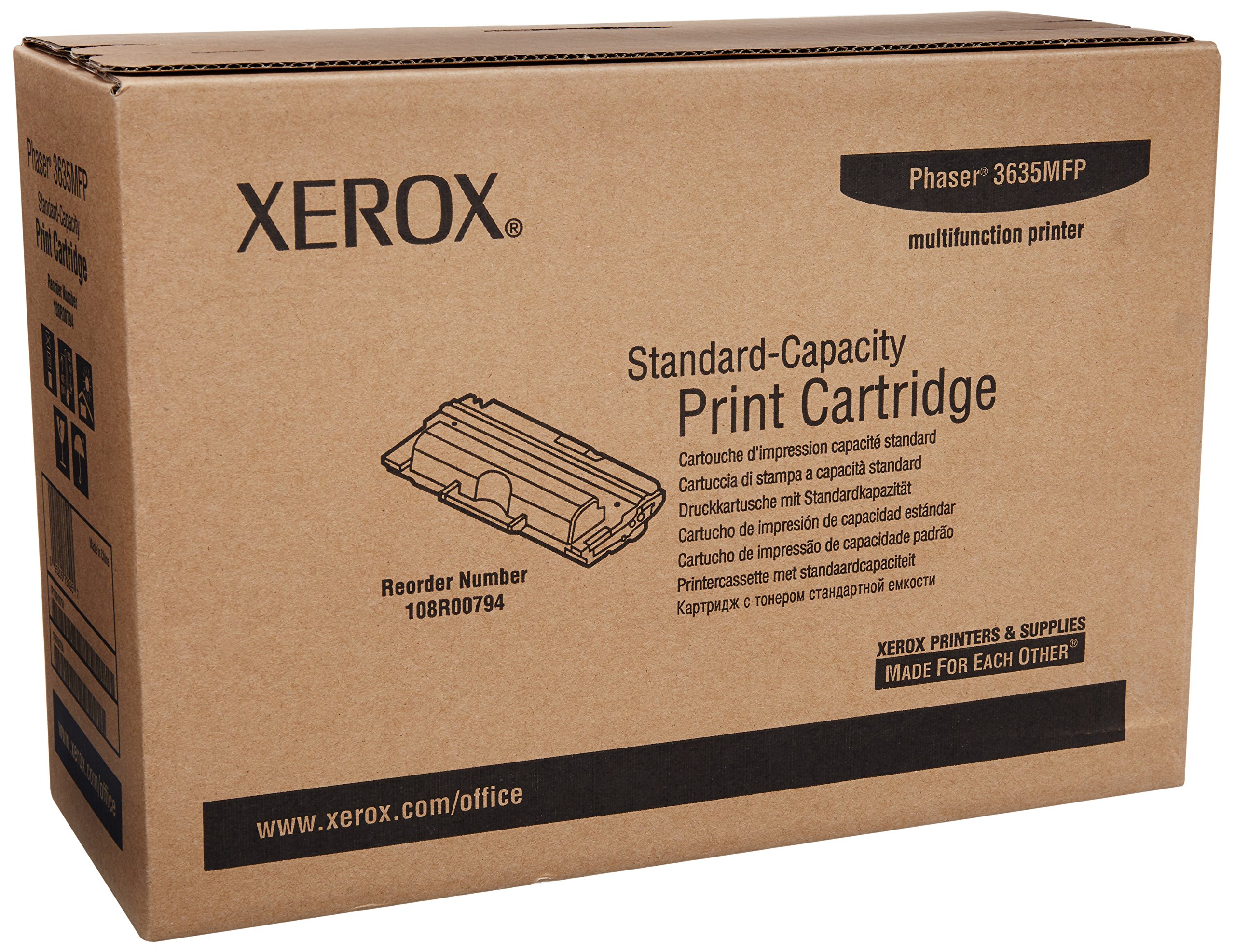 Xerox Czarny wkład z tonerem o standardowej pojemności