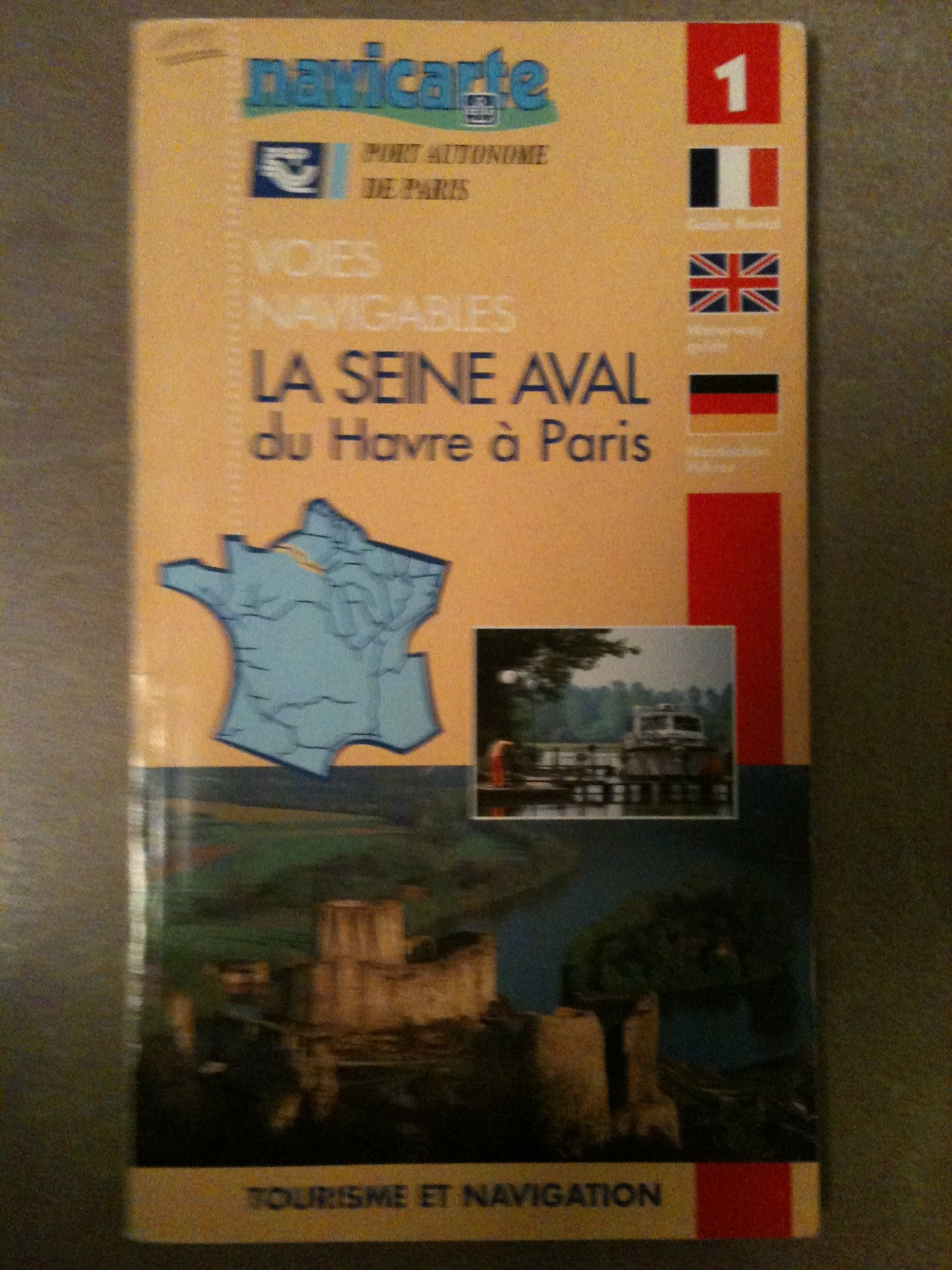 Carte marine : La Seine du Havre à Paris [Map]