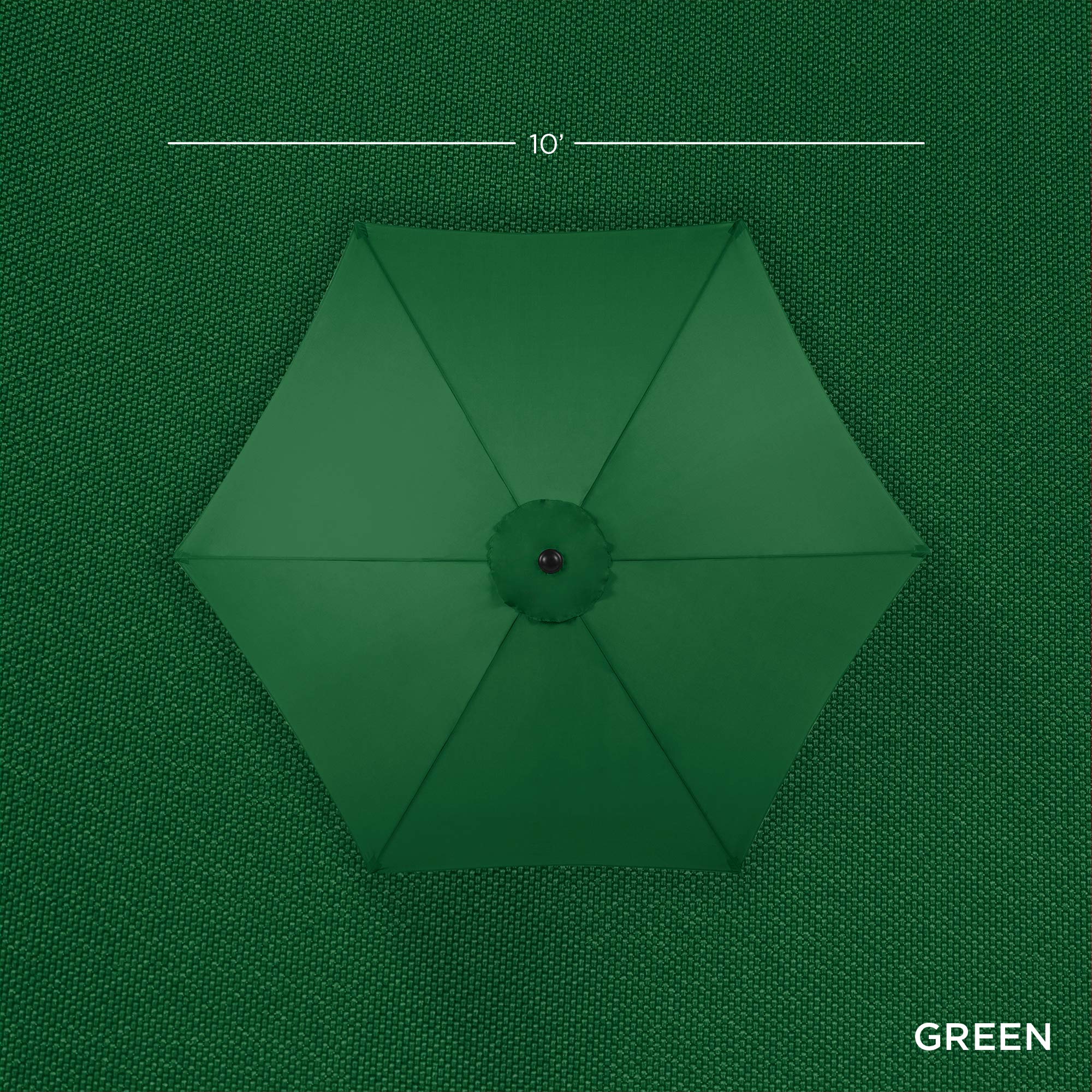 Amazon.com : Best Choice Products 10ft Outdoor Patio Umbrella, Outdoor Table Umbrella, Yard Umbrella, Market Umbrella with 8 Sturdy Ribs, Push Button, Tilt and Crank - Green : Patio, Lawn & Garden Amazon.com : Best Choice Products 10ft Outdoor Patio Umbrella, Outdoor Table Umbrella, Yard Umbrella, Market Umbrella with 8 Sturdy Ribs, Push Button, Tilt and Crank - Green : Patio, Lawn & Garden